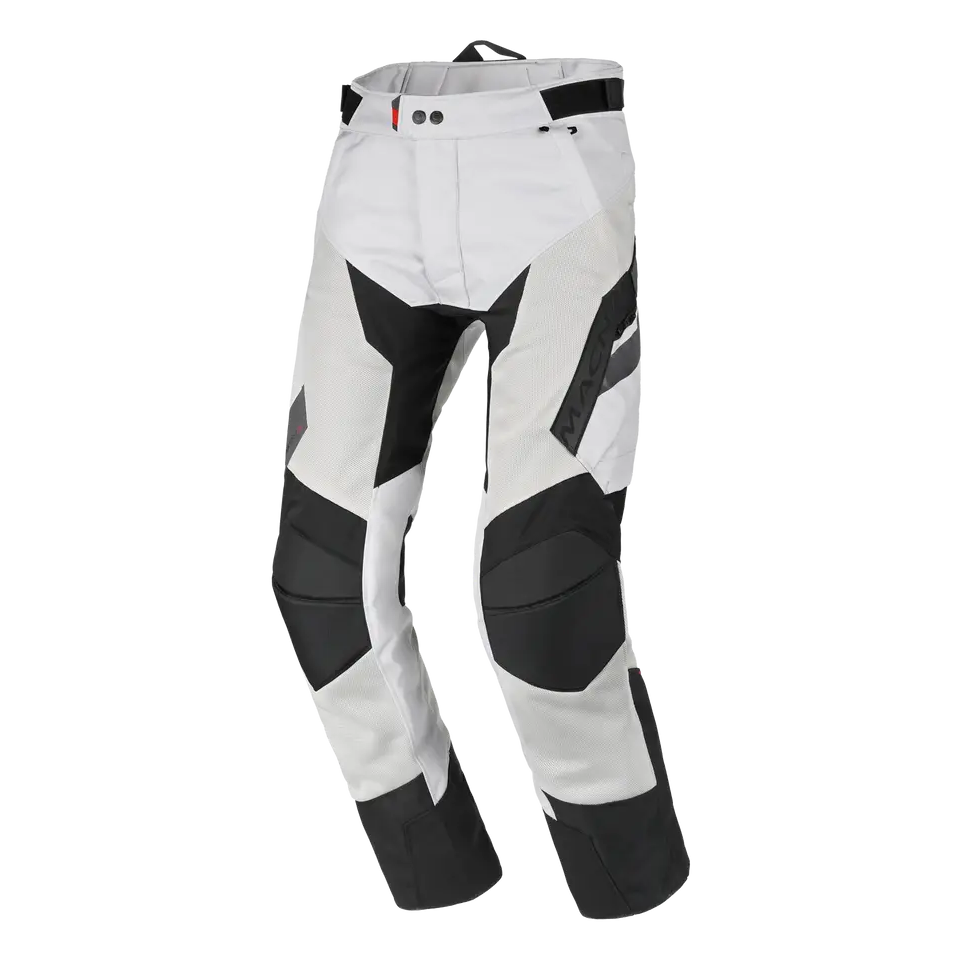 Macna Qargon Textile Trouser Grey / Black, front view