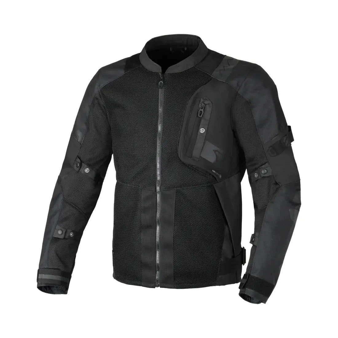 Macna Raddic Textile Jacket Black  - FREE UK Shipping, FREE 365 Day Returns | Moto Central