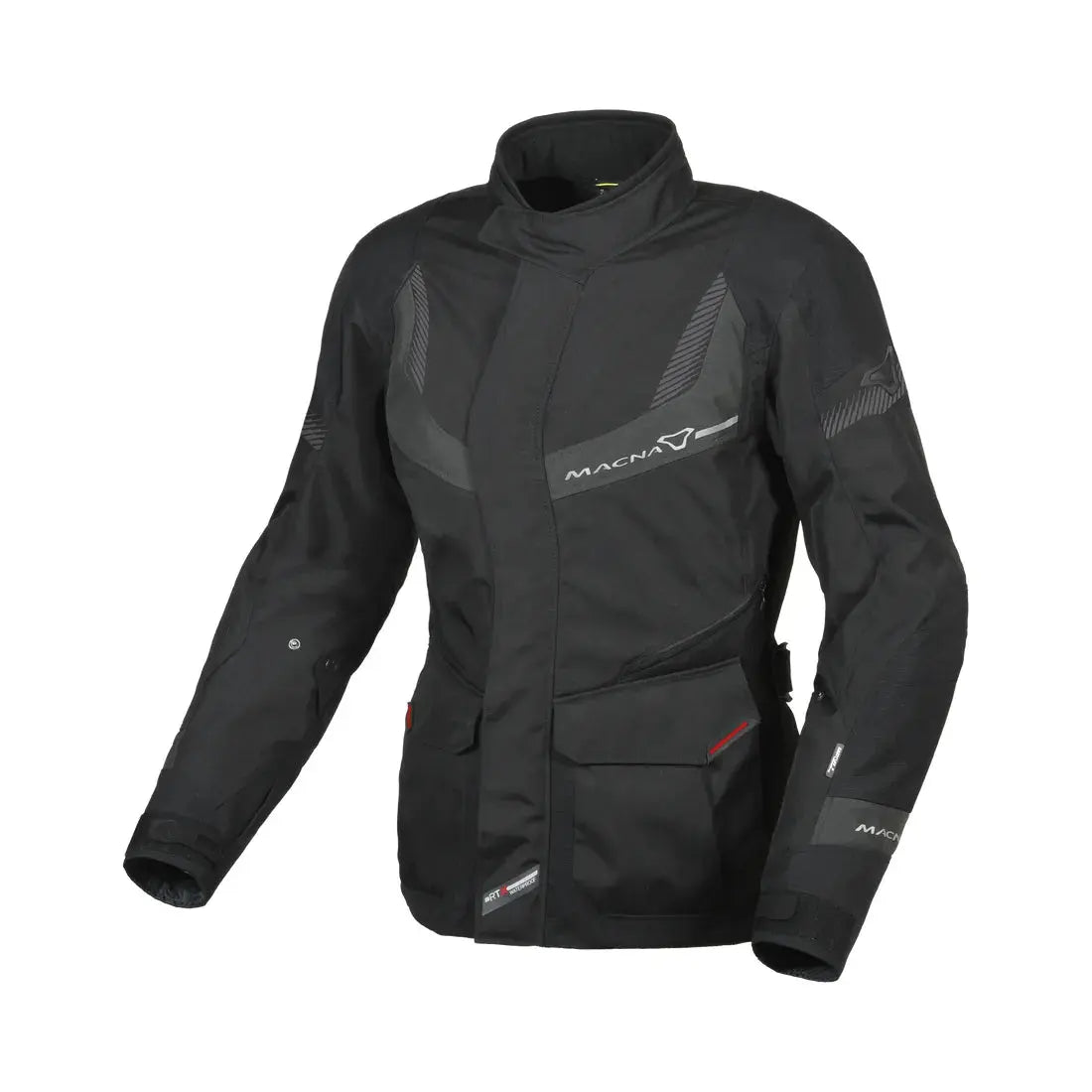 Macna Rancher Ladies Textile Jacket Black / Grey - FREE UK Shipping, FREE 365 Day Returns | Moto Central