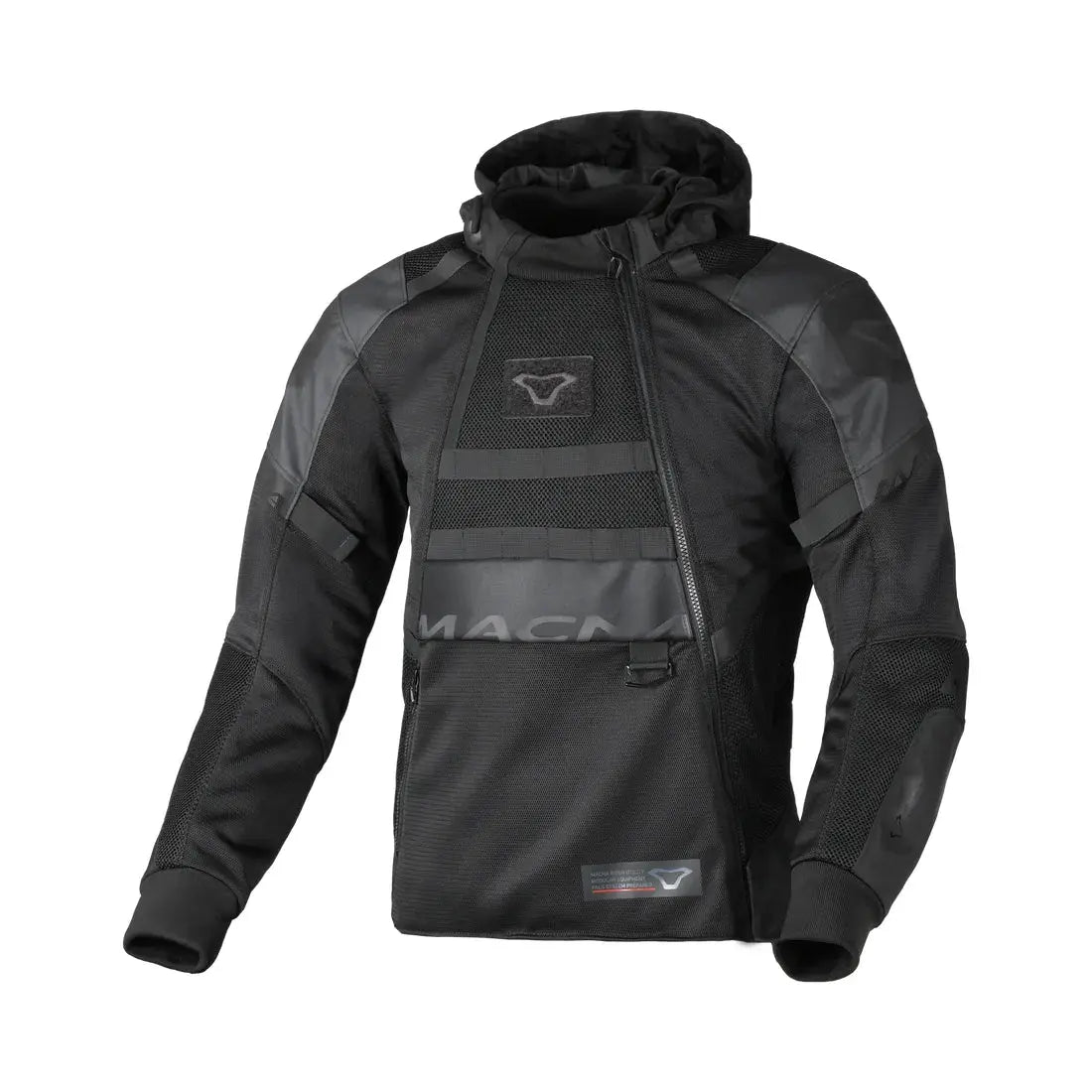 Macna Rebelite Textile Jacket Black FREE UK Delivery, FREE 365 Day Returns | Moto Central