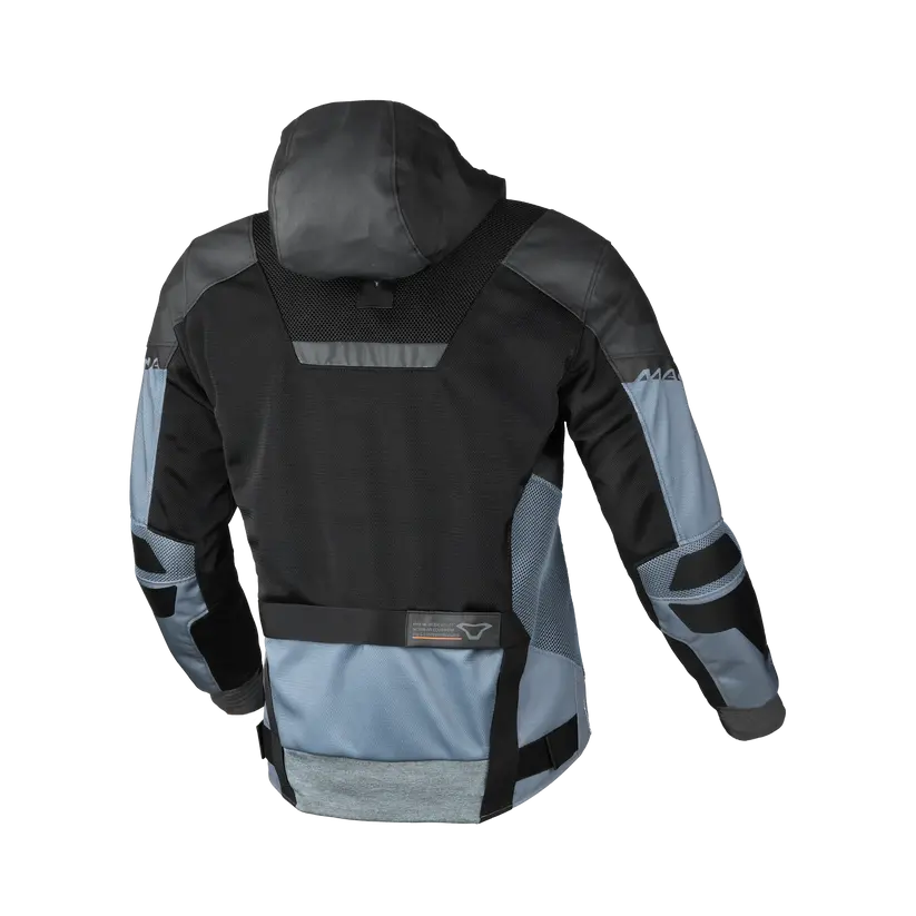 Macna Rebelite Textile Jacket Black / Grey FREE UK Delivery, FREE 365 Day Returns | Moto Central