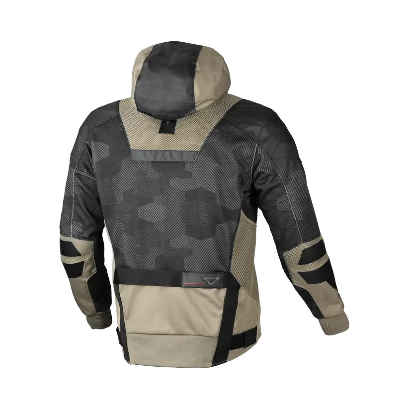 Macna Rebelite Textile Jacket Black / Camo / Taupe FREE UK Delivery, FREE 365 Day Returns | Moto Central