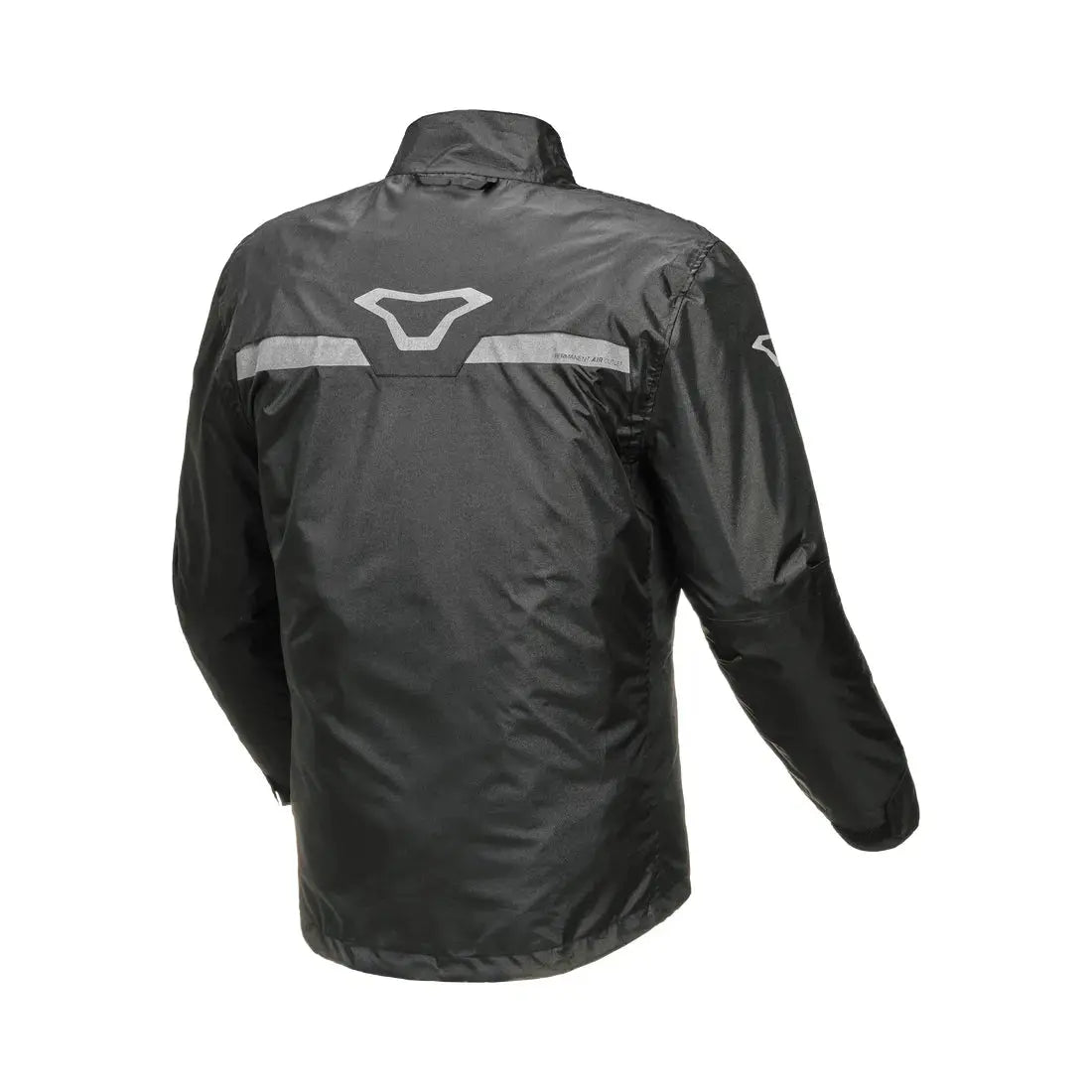 Macna Spray Rain Over Jacket Black  - FREE UK Shipping, FREE 365 Day Returns | Moto Central