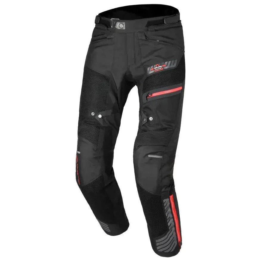 Macna Synchrone Textile Trouser Black – front view
