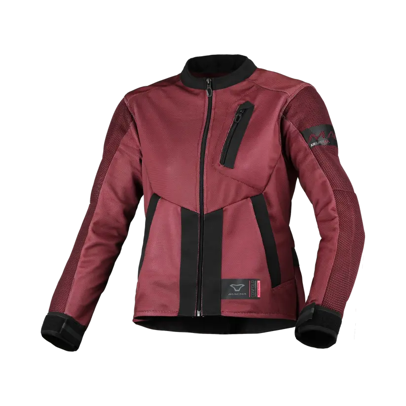 Macna Torida Ladies Textile Jacket Bordeaux / Black FREE UK Delivery, FREE 365 Day Returns | Moto Central
