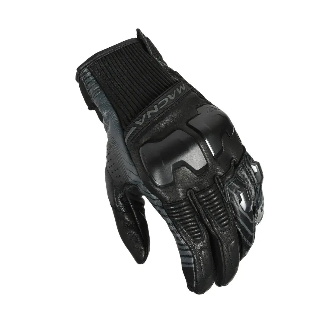 Macna Ultraxx Short Leather Gloves Black  - FREE UK Shipping, FREE 365 Day Returns | Moto Central