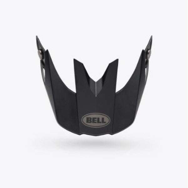 Bell Moto-10 MIPS Peak Matt Black, replacement motocross helmet peak, product view