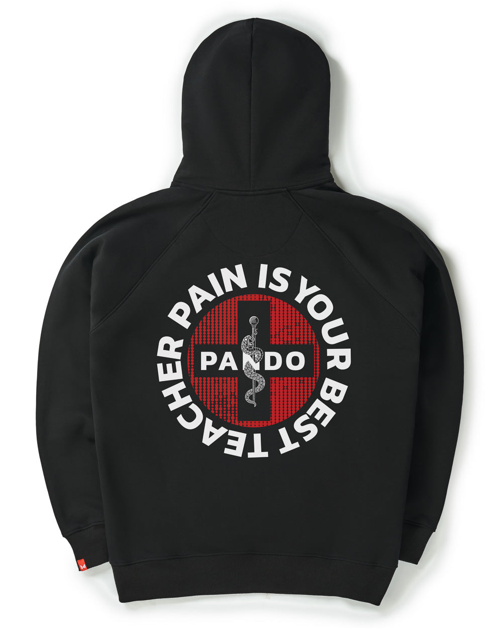 Pando Moto Max Pain Oversized Hoodie Black FREE UK Delivery, FREE 365 Day Returns | Moto Central