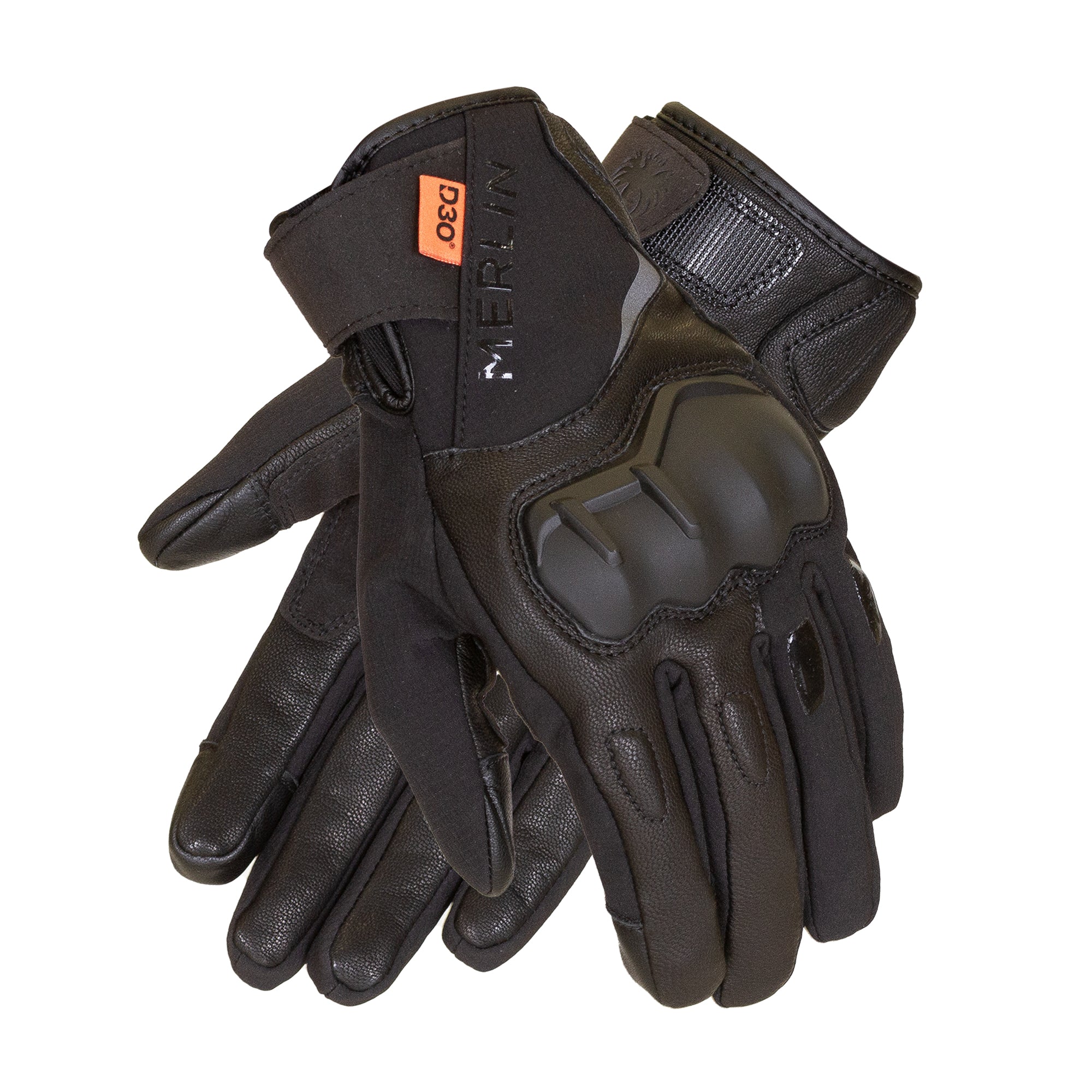 Merlin Denali D3O Waterproof Textile Gloves Black FREE UK Delivery, FREE 365 Day Returns | Moto Central