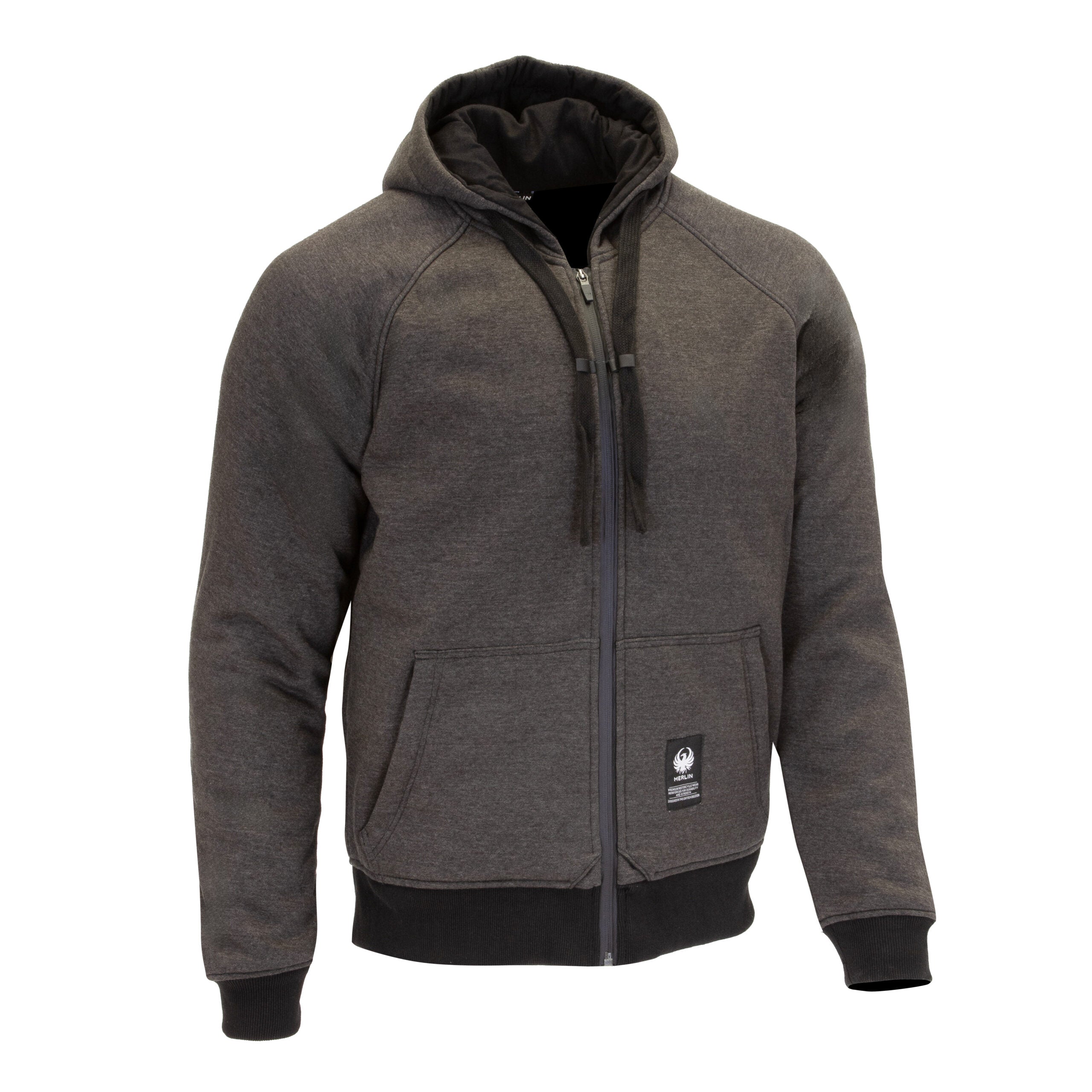 Merlin Hamlin Hydro Waterproof Riding Textile Hoody Charcoal FREE UK Delivery, FREE 365 Day Returns | Moto Central