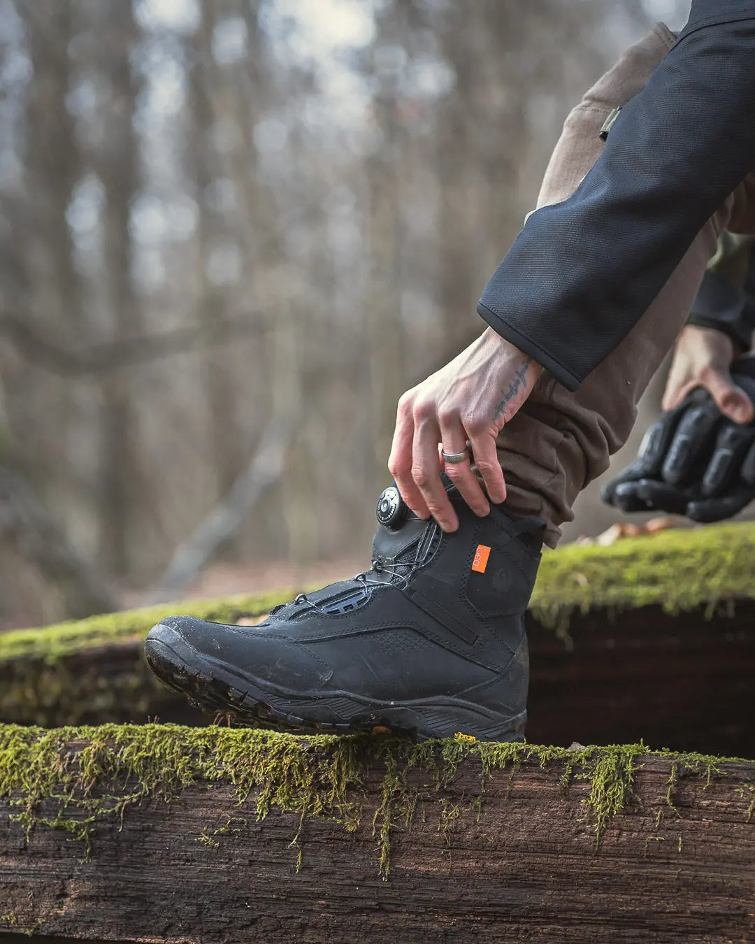 Merlin Sierra D3O Boots Black FREE UK Delivery, FREE 365 Day Returns | Moto Central