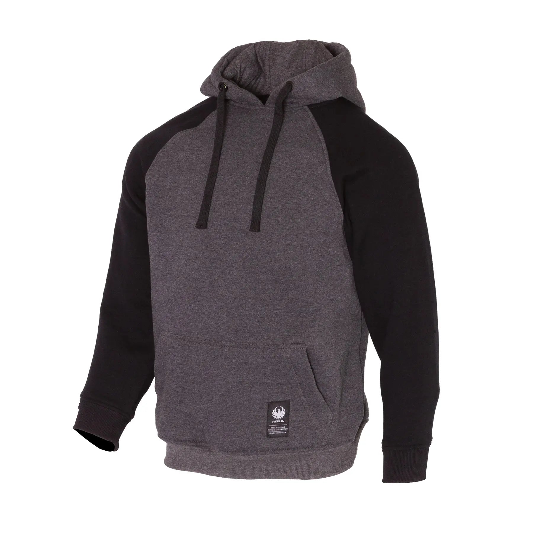 Merlin Stealth Pro D3O Single Layer Pullover Hoody Black / Grey FREE UK Delivery, FREE 365 Day Returns | Moto Central