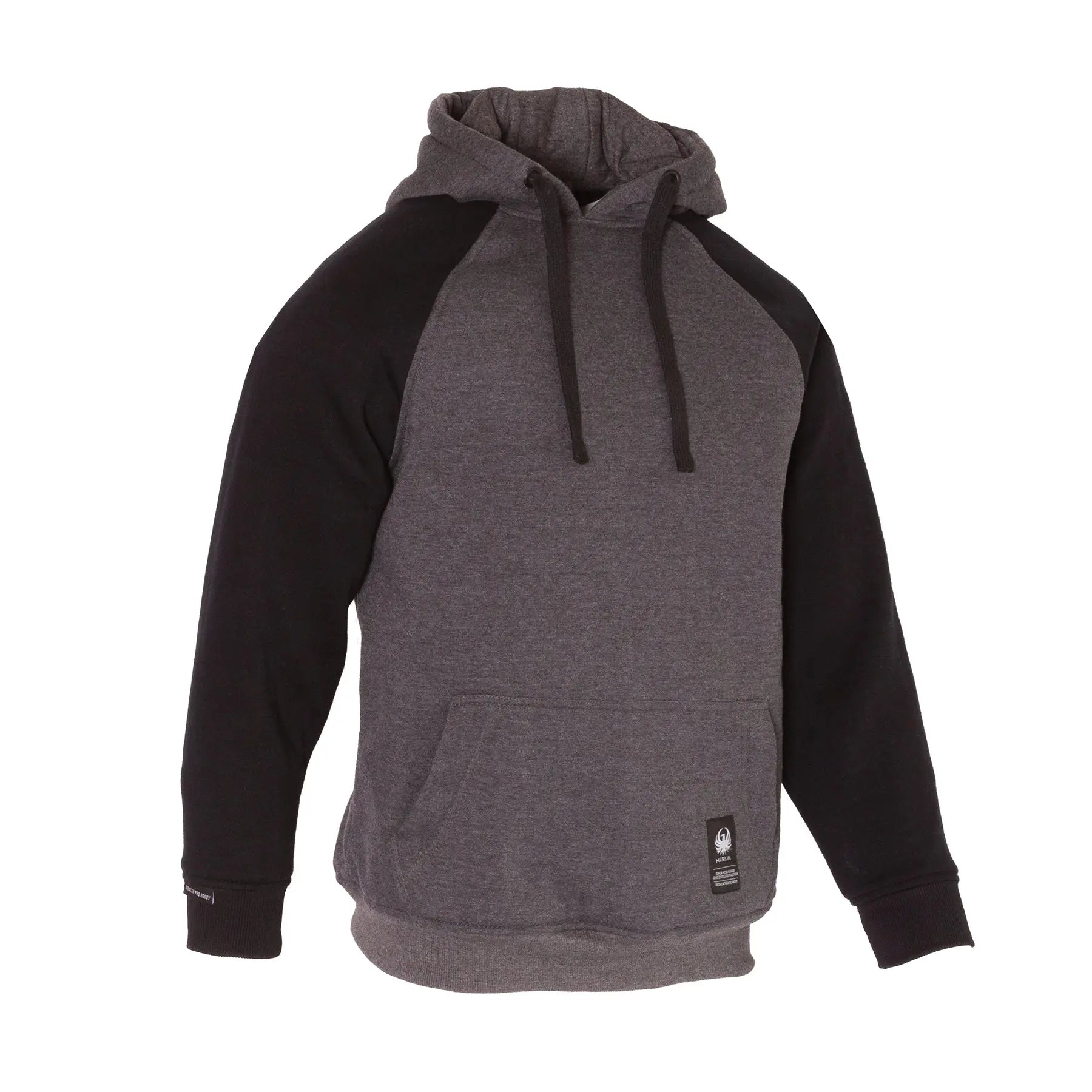 Merlin Stealth Pro D3O Single Layer Pullover Hoody Black / Grey FREE UK Delivery, FREE 365 Day Returns | Moto Central