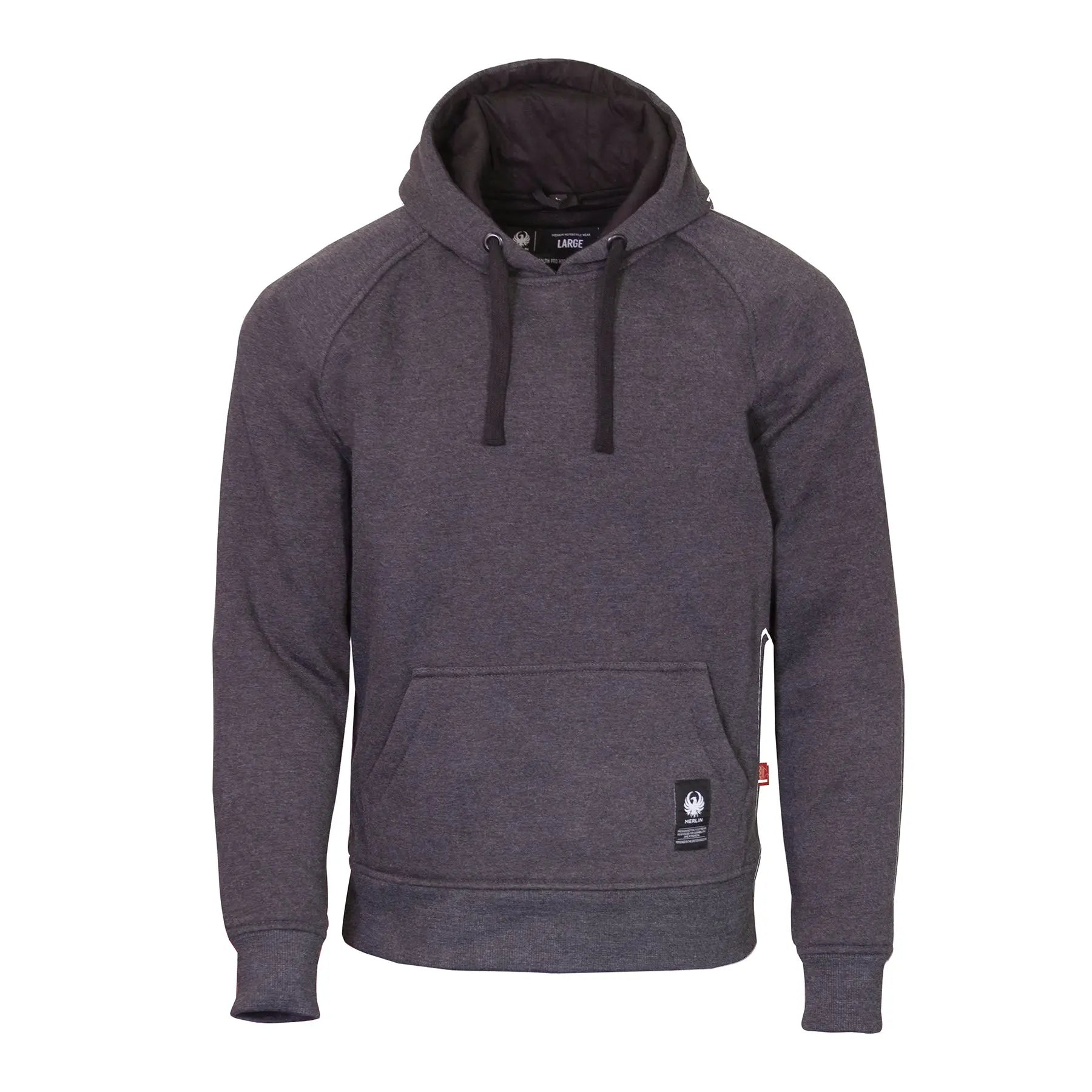 Merlin Stealth Pro D3O Single Layer Pullover Hoody Grey FREE UK Delivery, FREE 365 Day Returns | Moto Central