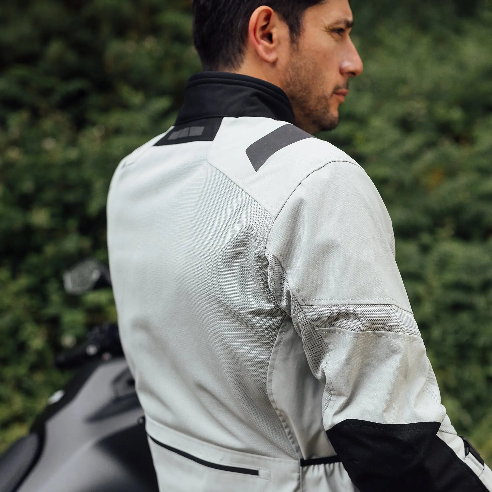 Merlin Taos Air Mesh D3O Jacket Ice FREE UK Delivery, FREE 365 Day Returns | Moto Central