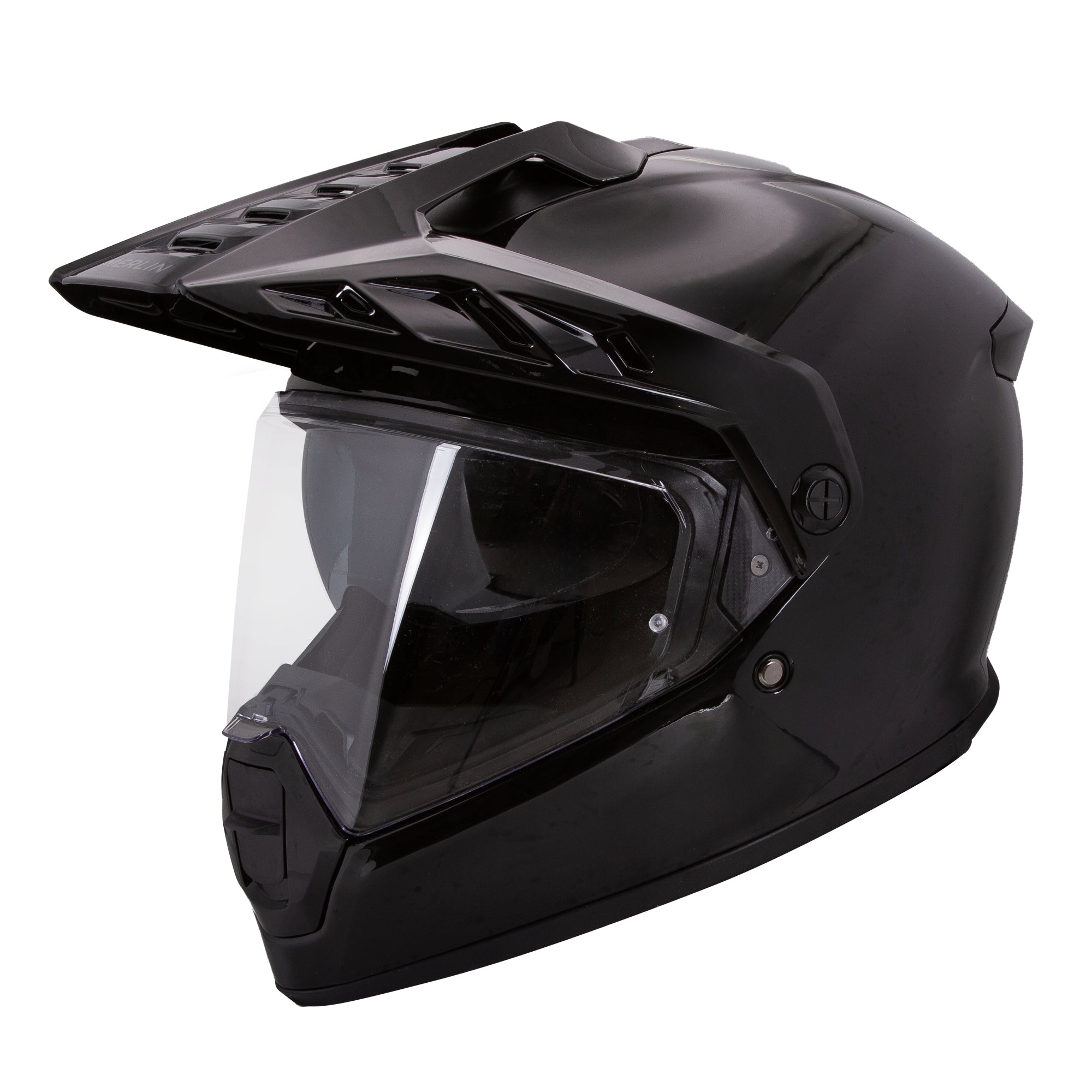 Merlin Torres Gloss Black FREE UK Delivery, FREE 365 Day Returns | Moto Central