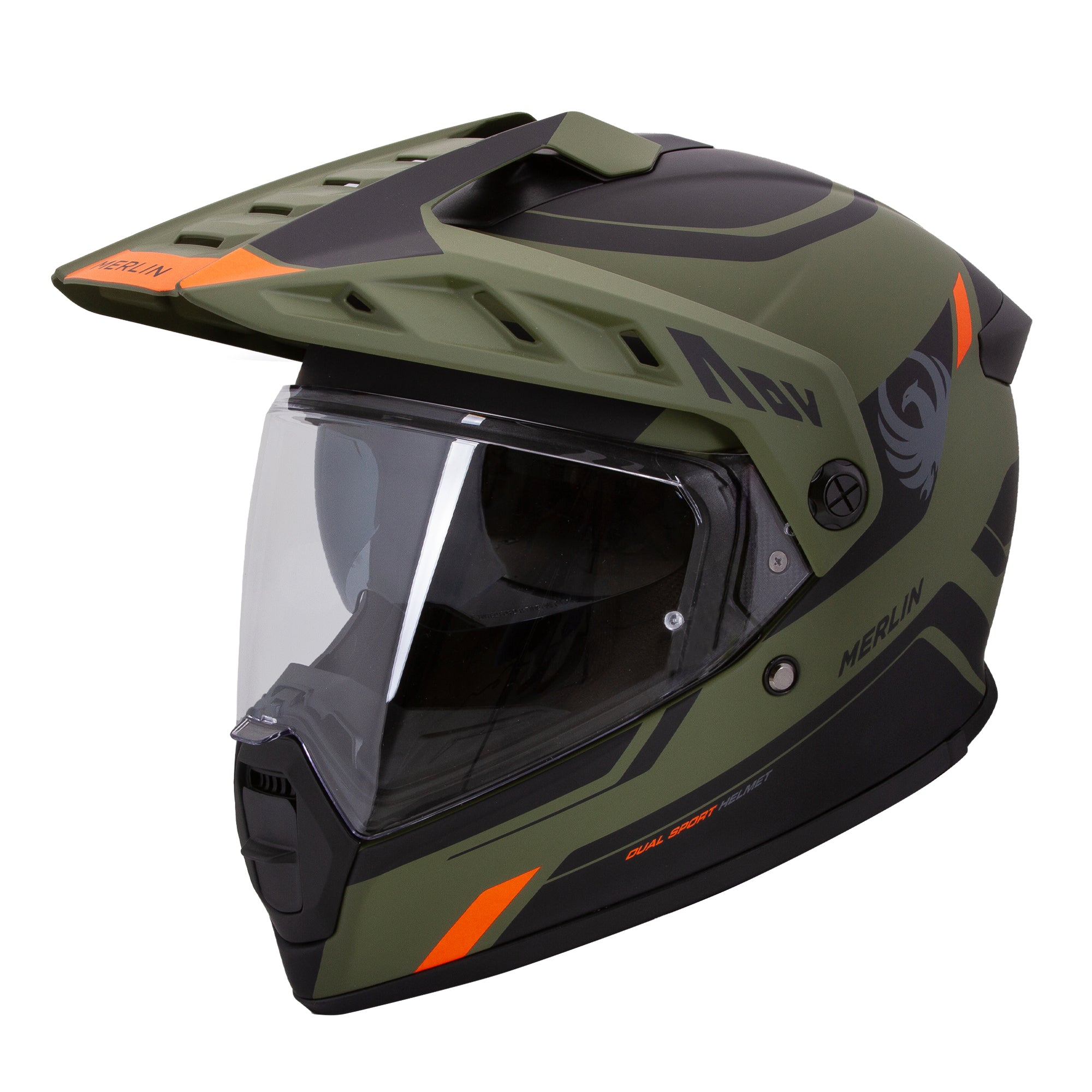Merlin Torres Block Matt Green FREE UK Delivery, FREE 365 Day Returns | Moto Central