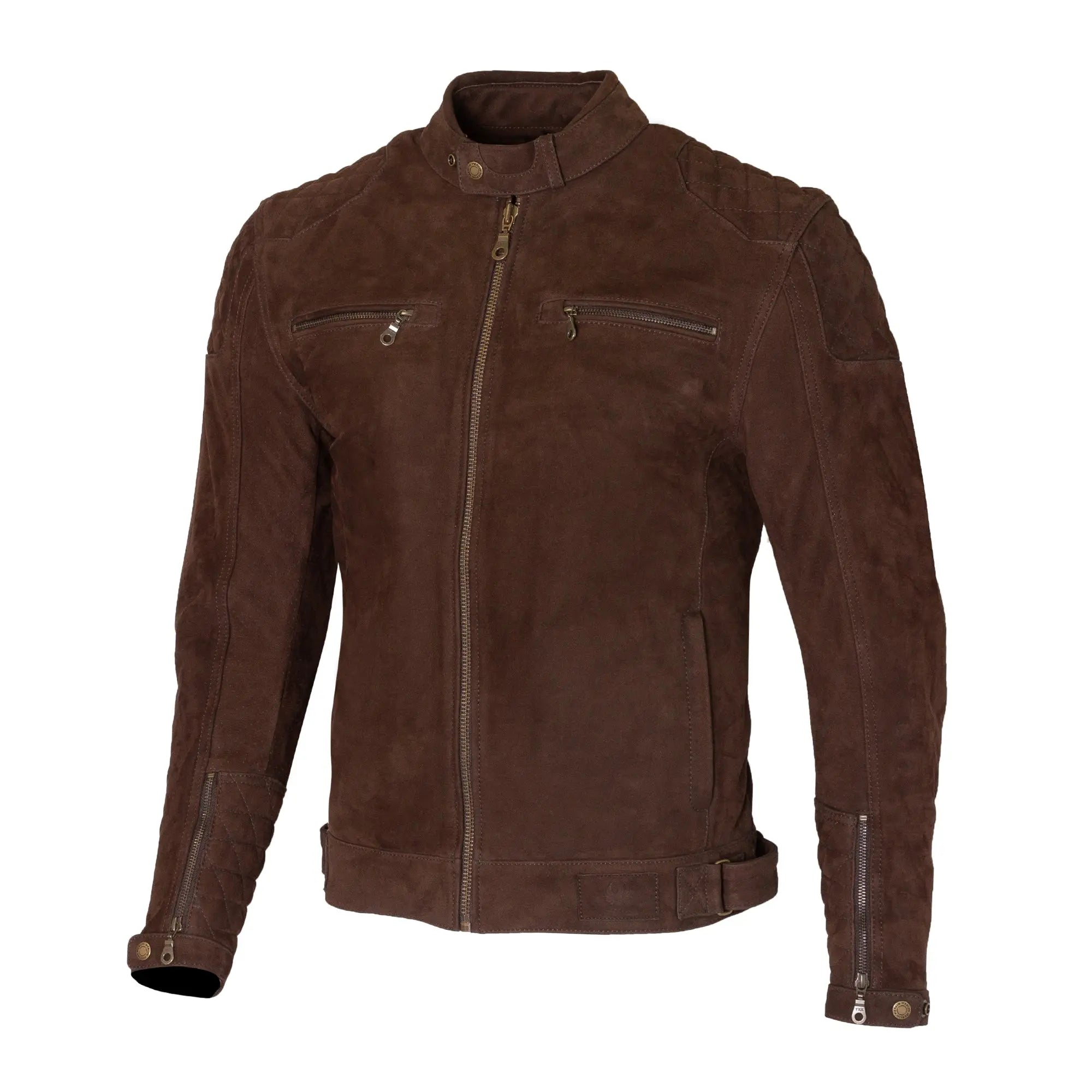 Merlin Torsten TFL D3O AAA Leather Jacket Brown FREE UK Delivery, FREE 365 Day Returns | Moto Central