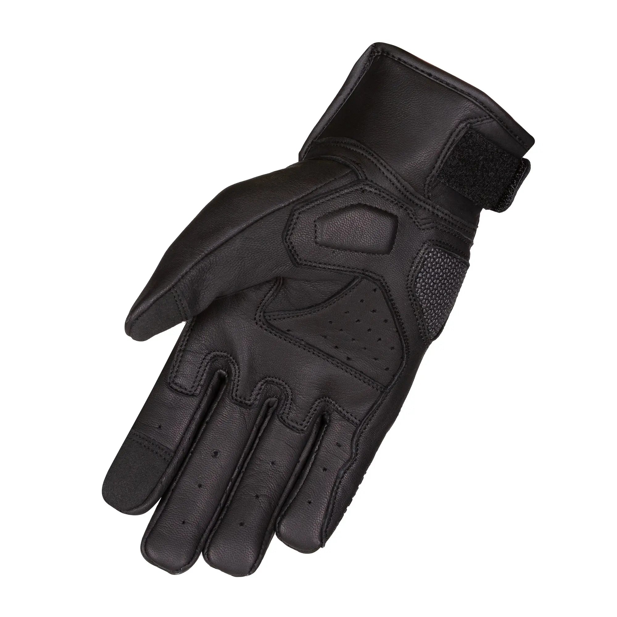 Merlin Valor D3O Leather Gloves Black FREE UK Delivery, FREE 365 Day Returns | Moto Central