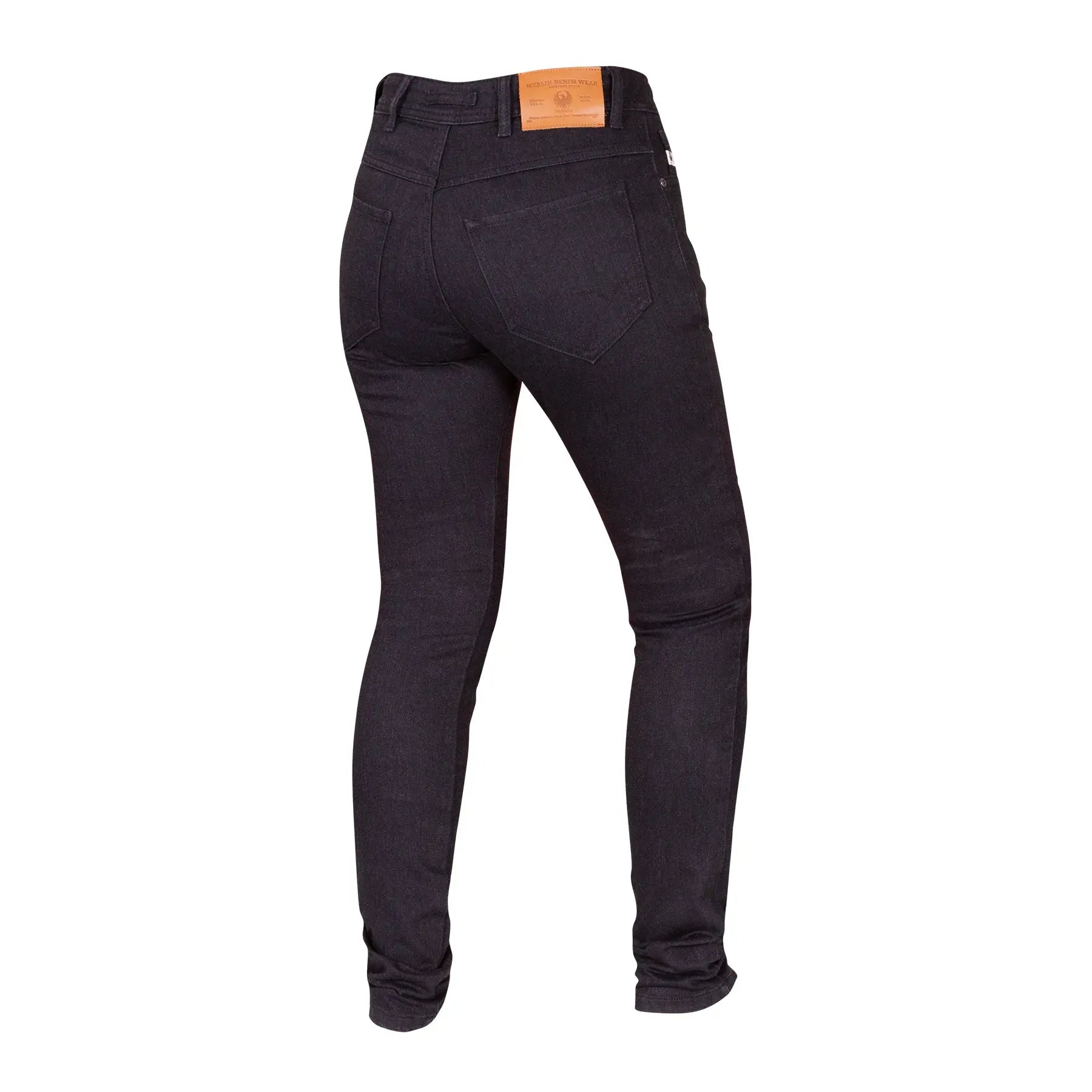 Merlin Zoey D3O Single Layer Ladies Jeans Black FREE UK Delivery, FREE 365 Day Returns | Moto Central