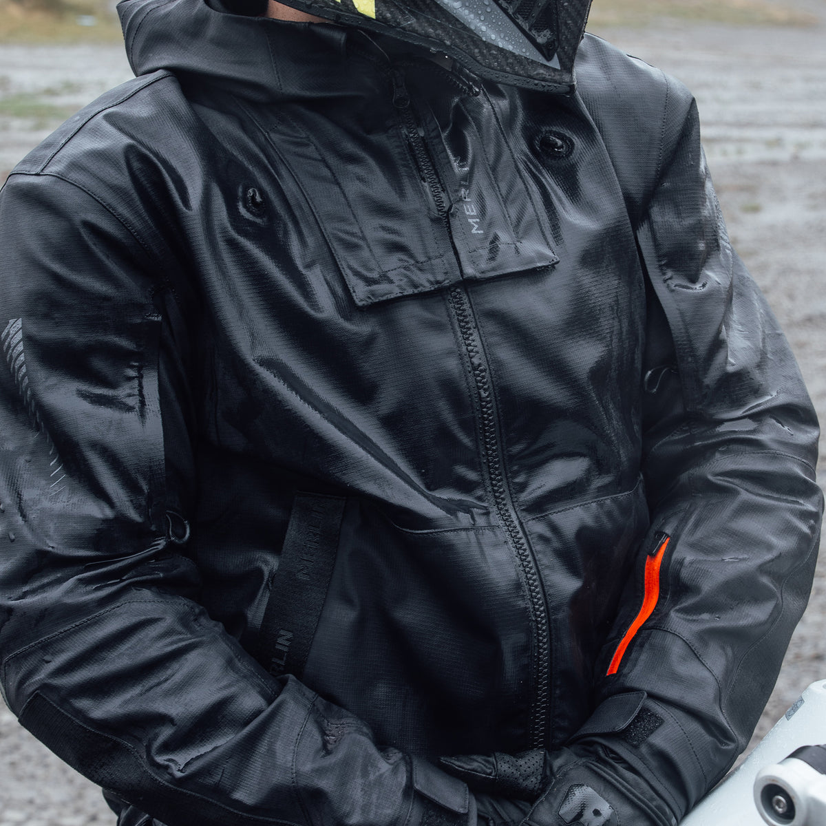 Merlin Raptor D3O Laminated Jacket Black