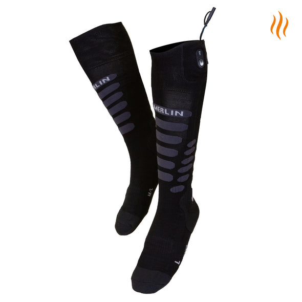 Merlin Thermavolt Heated Socks Black