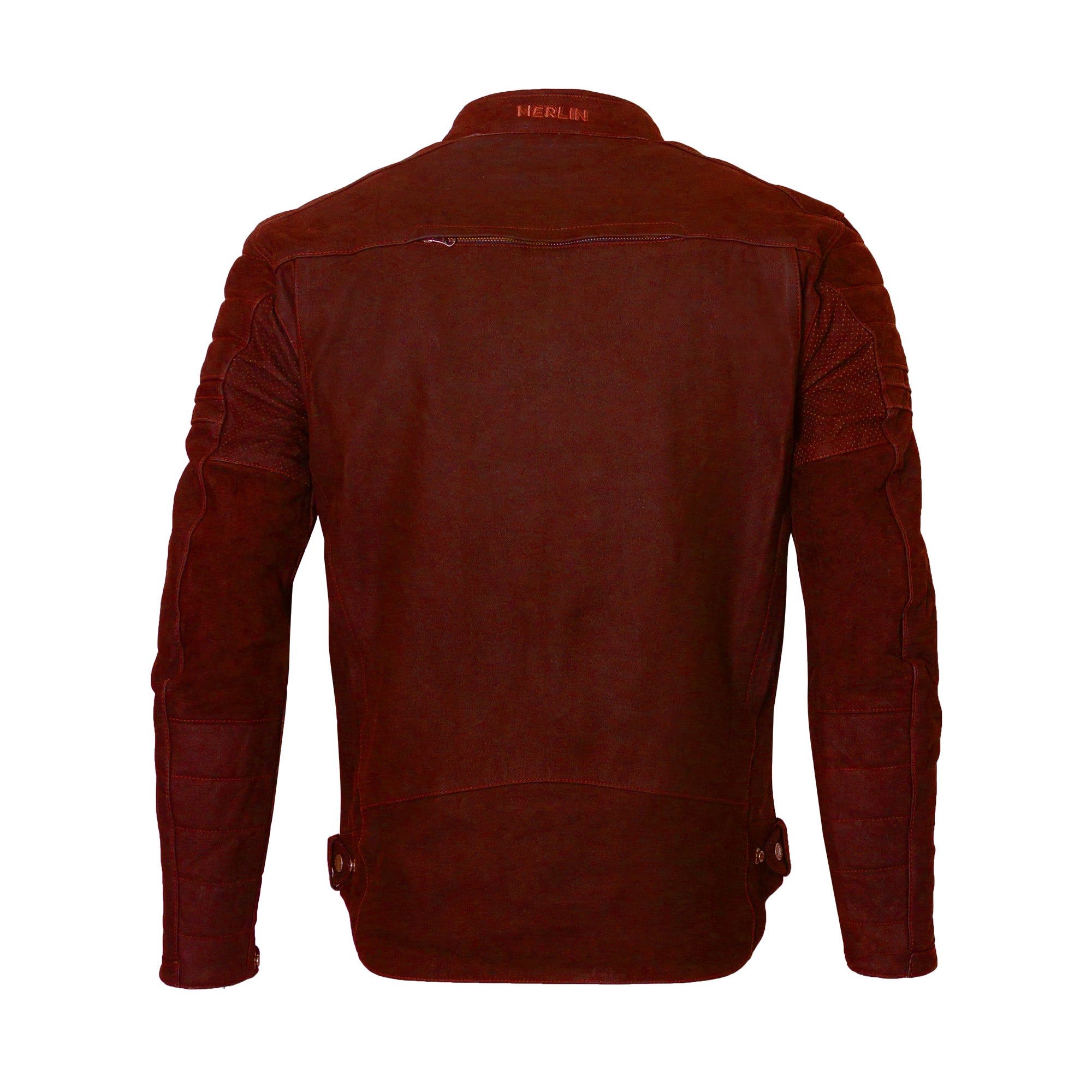 Merlin Alton 2 D3O Leather Jacket Oxblood FREE UK Delivery, FREE 365 Day Returns | Moto Central