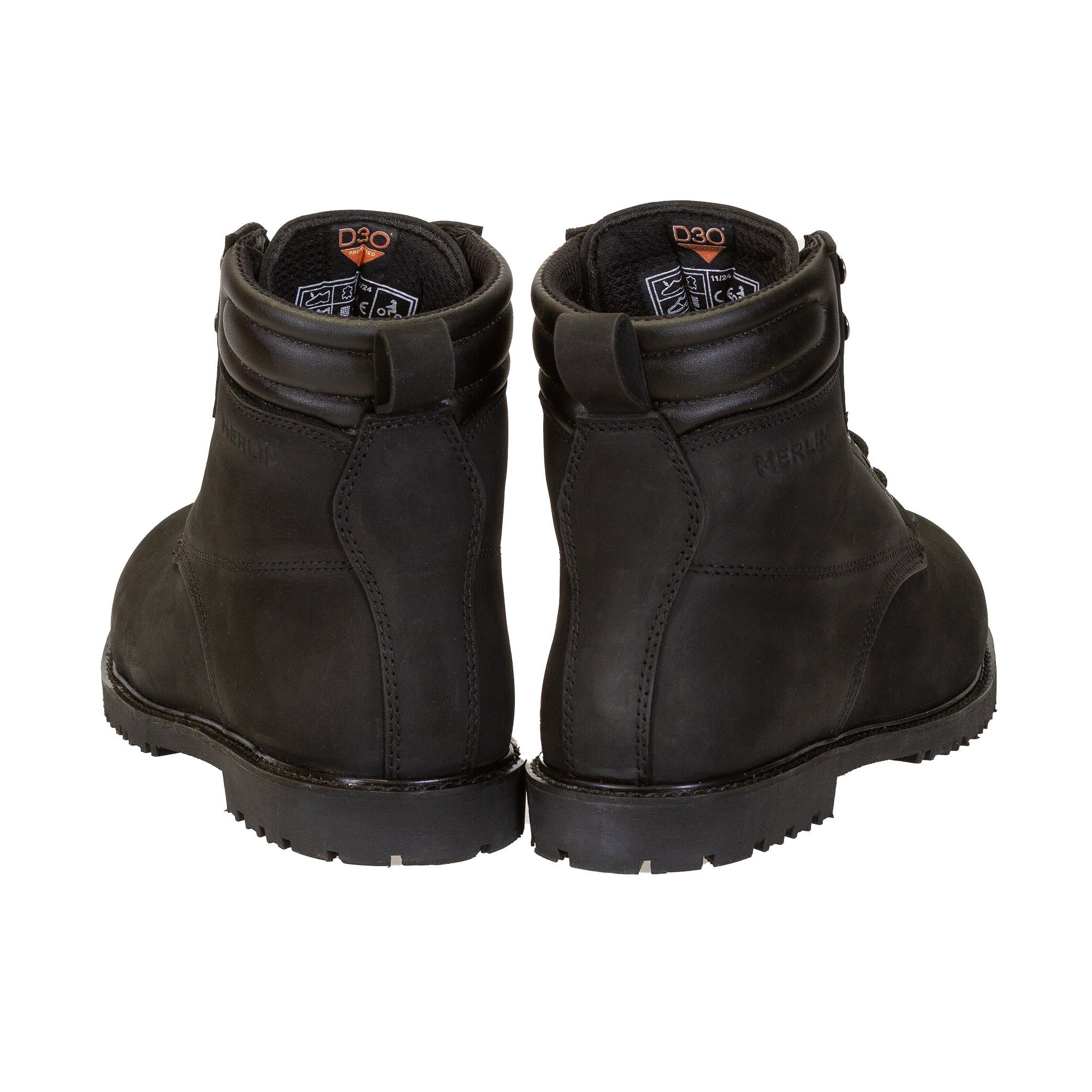 Merlin Ashford D3O Waterproof Boots Black FREE UK Delivery, FREE 365 Day Returns | Moto Central