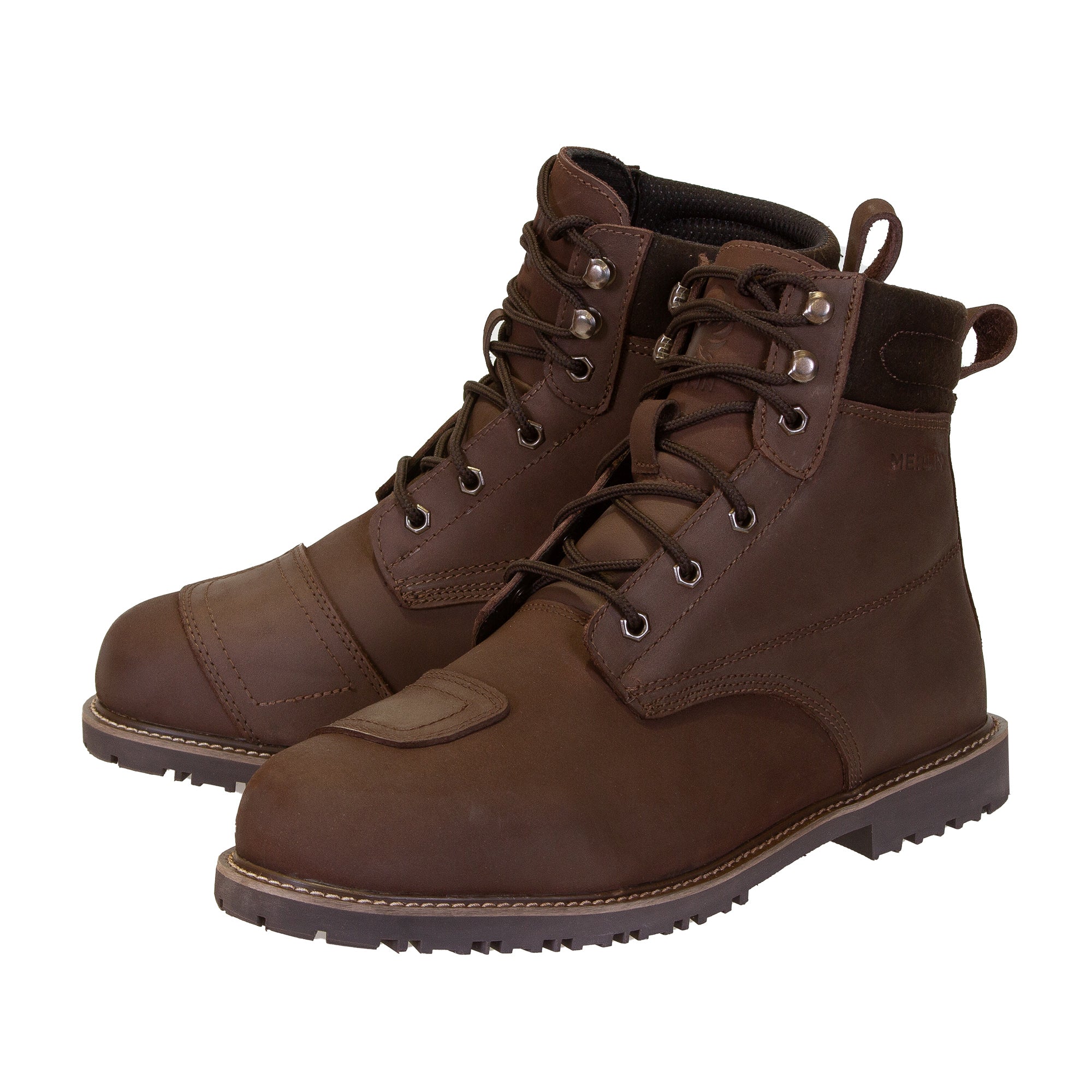 Merlin Ashford D3O Waterproof Boots Dark Brown FREE UK Delivery, FREE 365 Day Returns | Moto Central