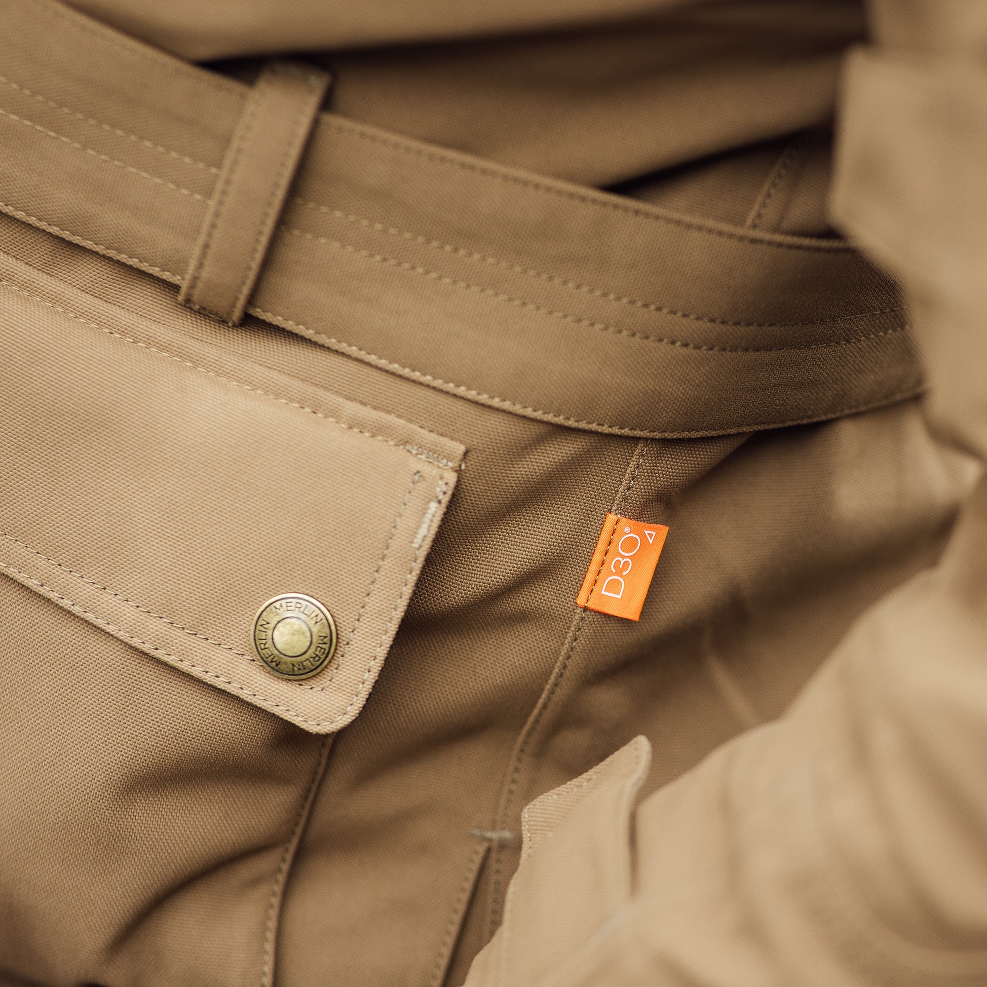 Merlin Burslem D3O Eco Laminated Textile Jacket Sand FREE UK Delivery, FREE 365 Day Returns | Moto Central