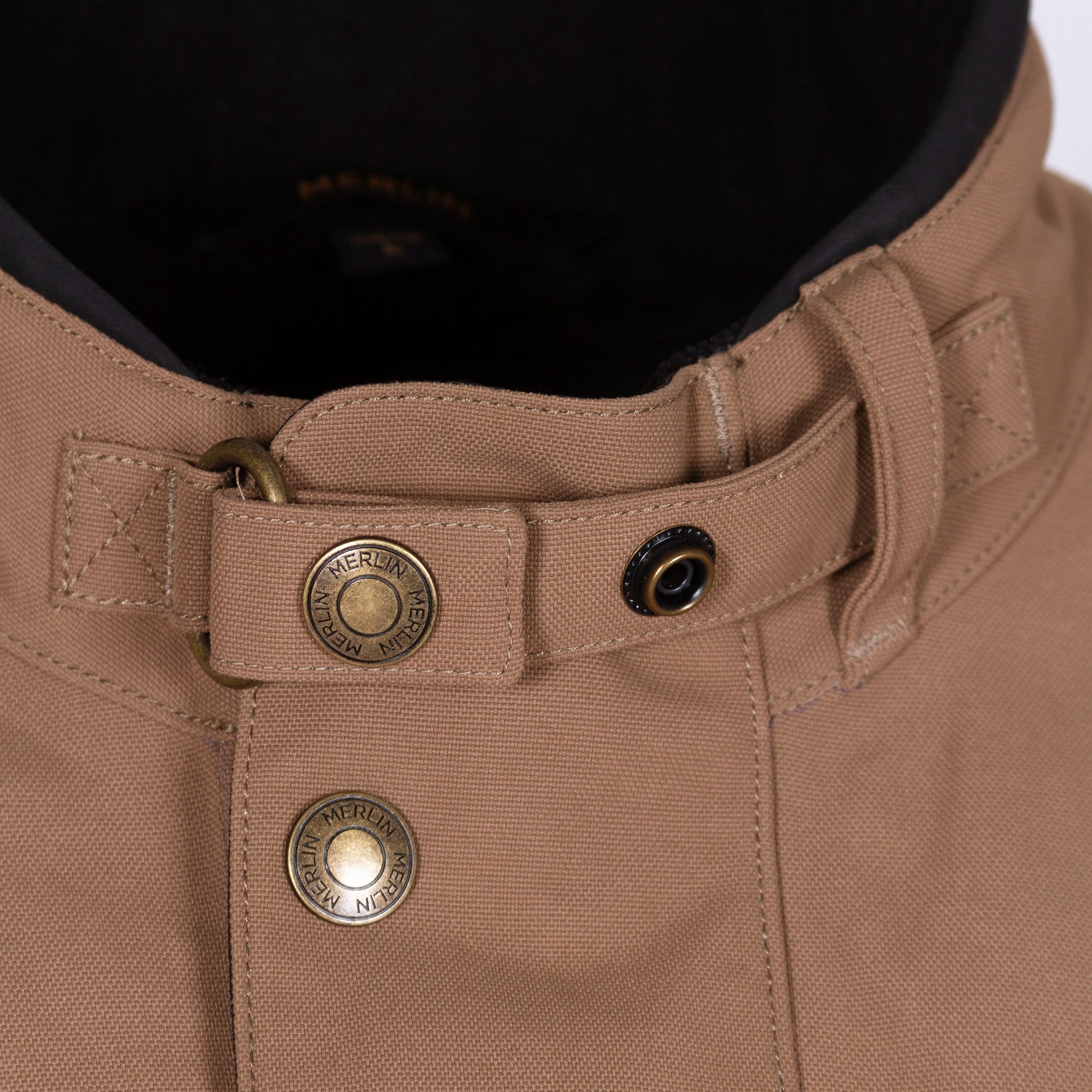 Merlin Burslem D3O Eco Laminated Textile Jacket Sand FREE UK Delivery, FREE 365 Day Returns | Moto Central