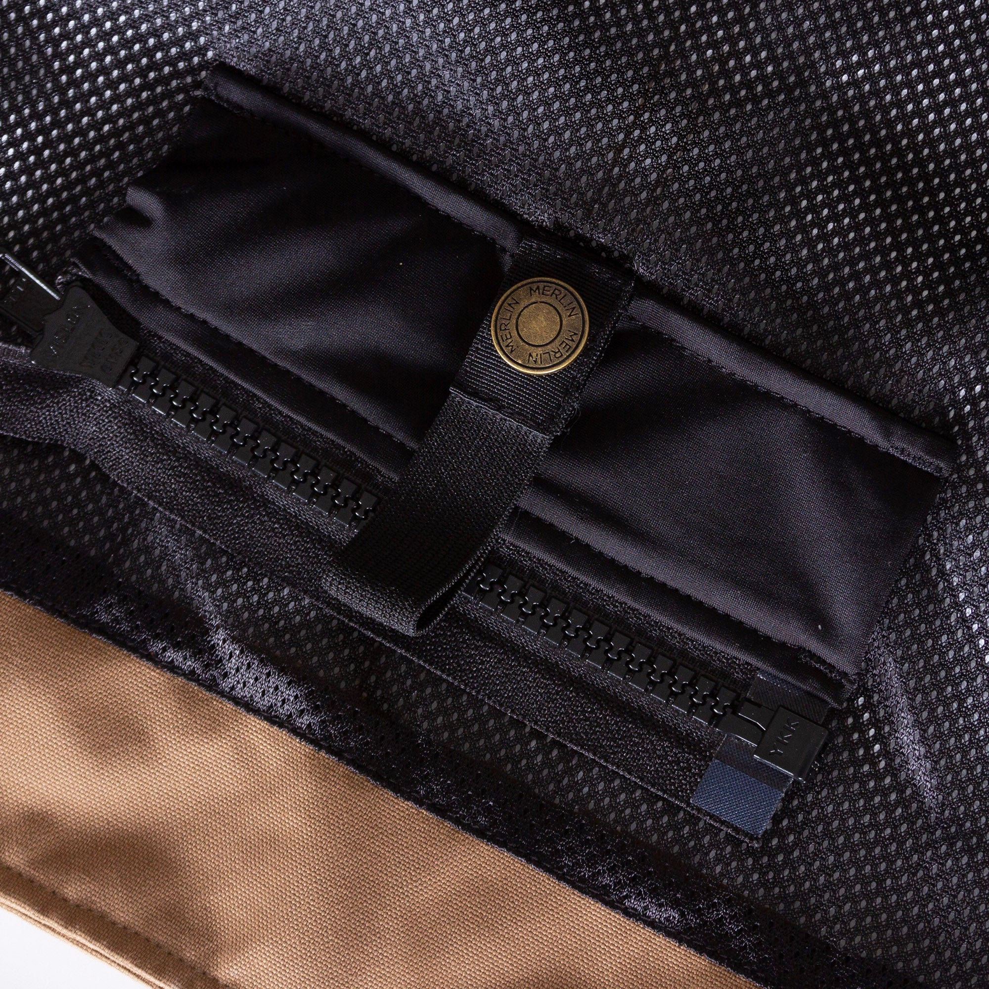 Merlin Burslem D3O Eco Laminated Textile Jacket Sand FREE UK Delivery, FREE 365 Day Returns | Moto Central