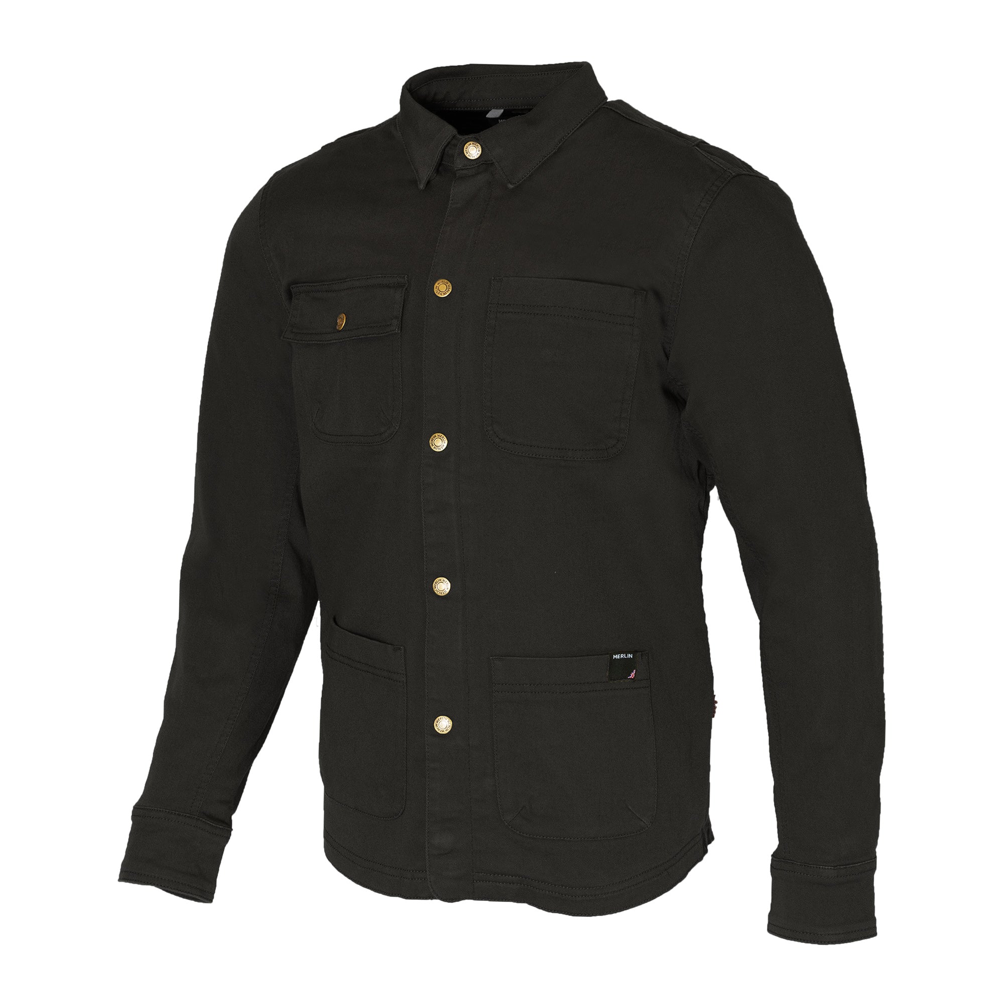 Merlin Carter D3O Ghost Single Layer Shirt Black FREE UK Delivery, FREE 365 Day Returns | Moto Central