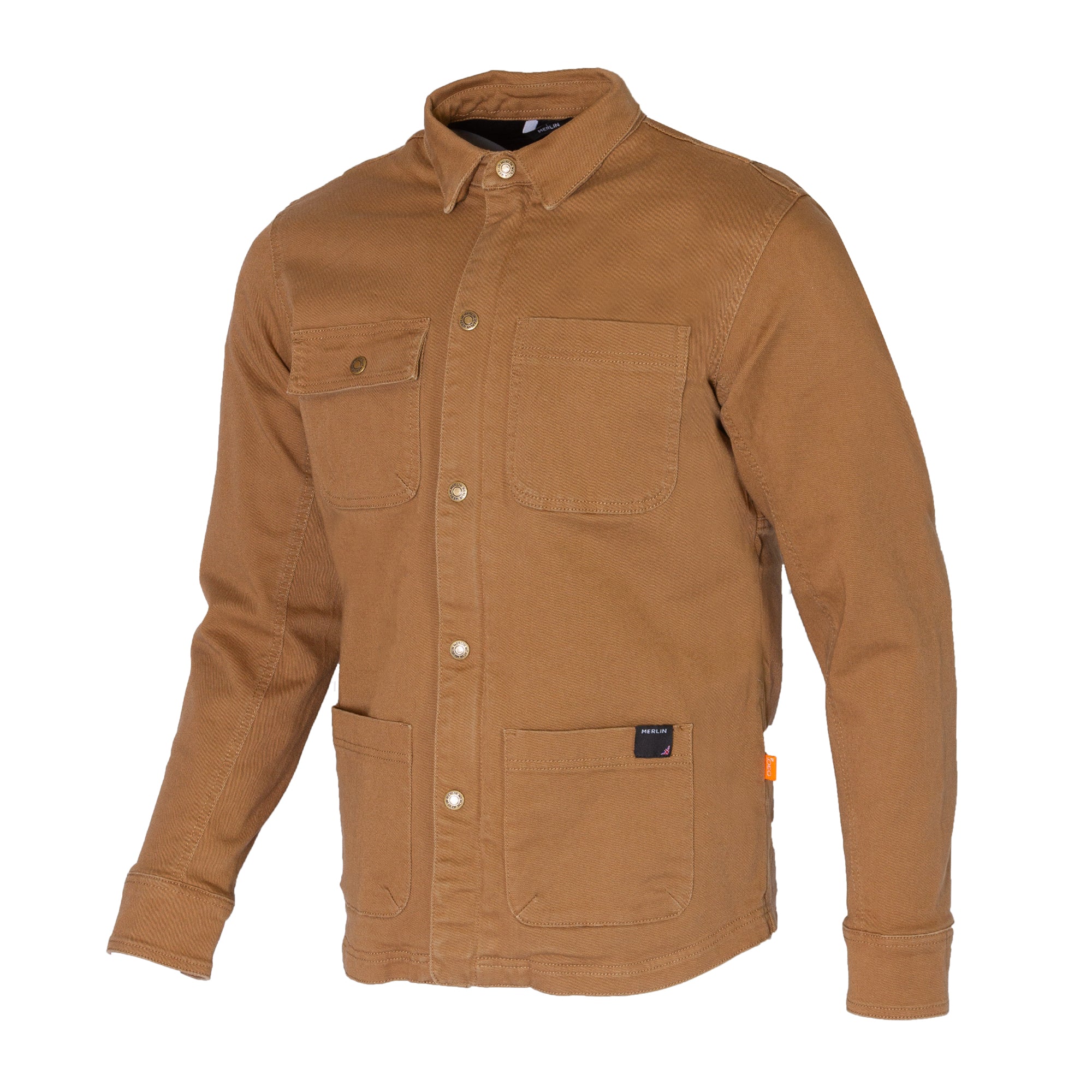 Merlin Carter D3O Ghost Single Layer Shirt Camel FREE UK Delivery, FREE 365 Day Returns | Moto Central