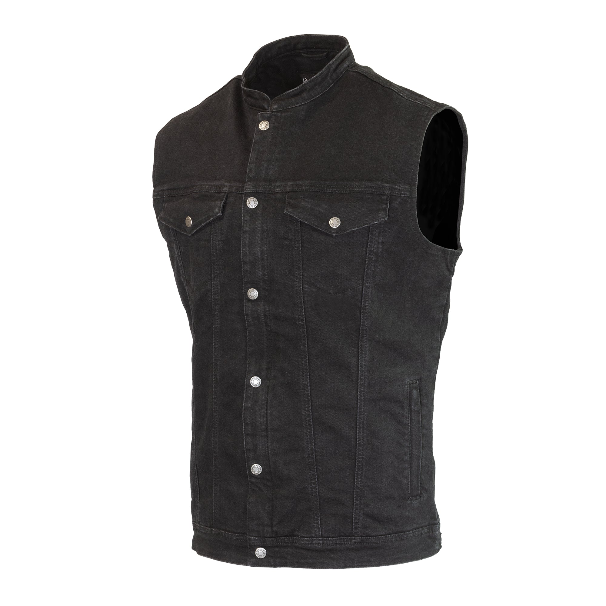 Merlin Club Denim D3O Vest Black FREE UK Delivery, FREE 365 Day Returns | Moto Central
