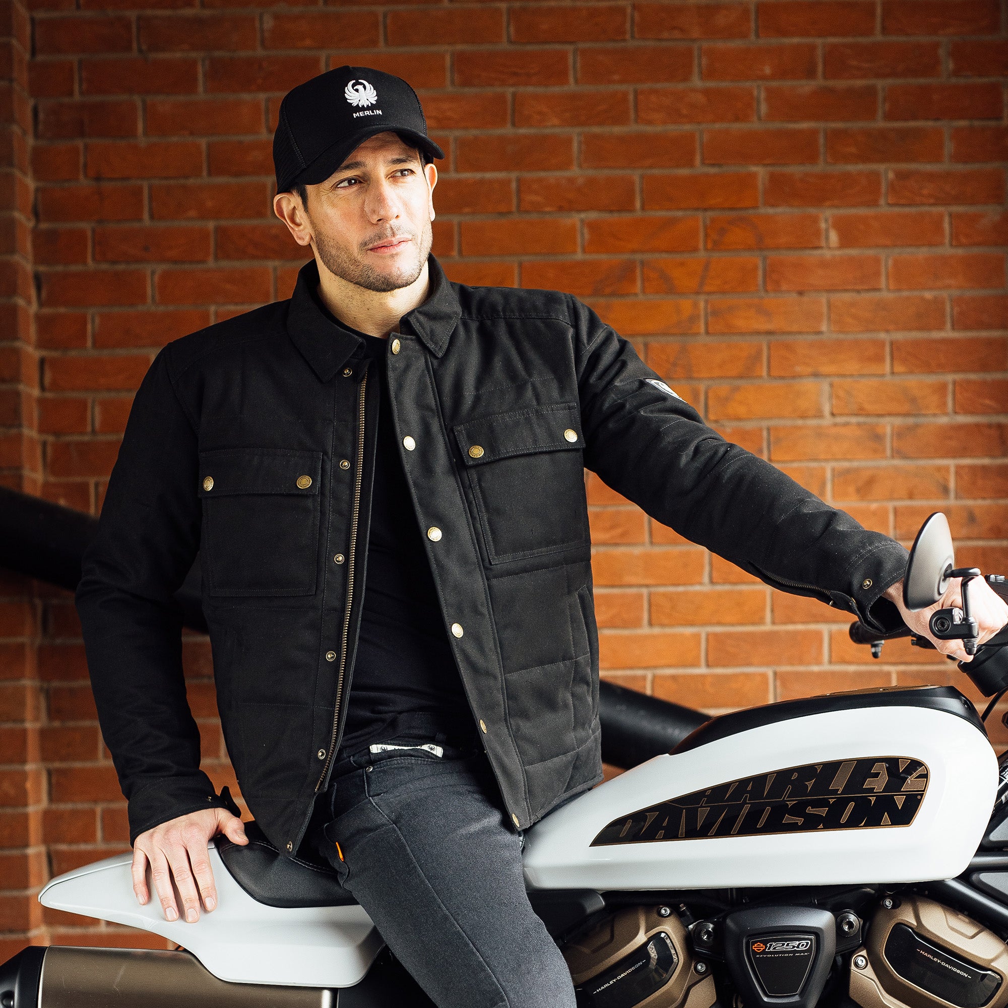 Merlin Codsall D3O Baffle Riding Jacket Black FREE UK Delivery, FREE 365 Day Returns | Moto Central