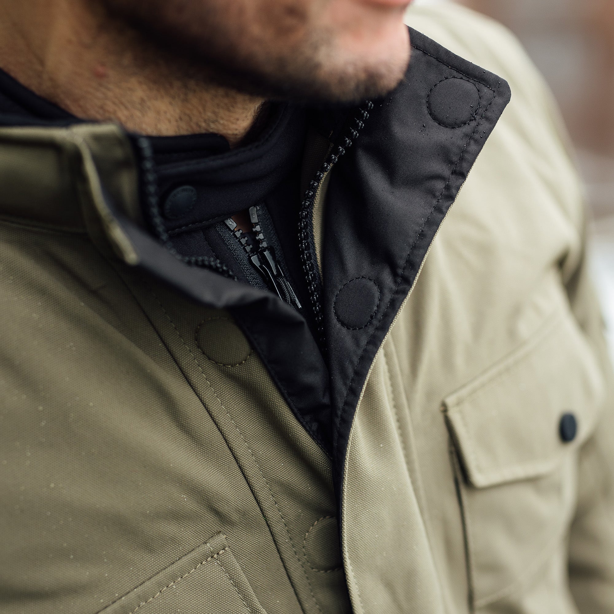 Merlin Jagger D3O Urban Utility Jacket Olive FREE UK Delivery, FREE 365 Day Returns | Moto Central