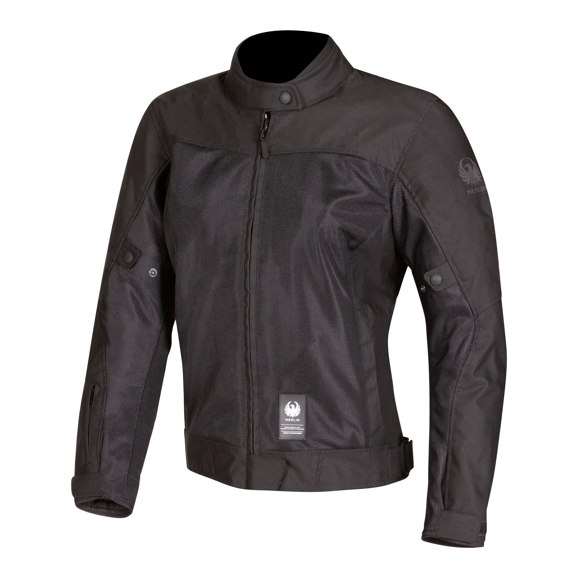Merlin Prospect Air Mesh Ladies Jacket Black FREE UK Delivery, FREE 365 Day Returns | Moto Central