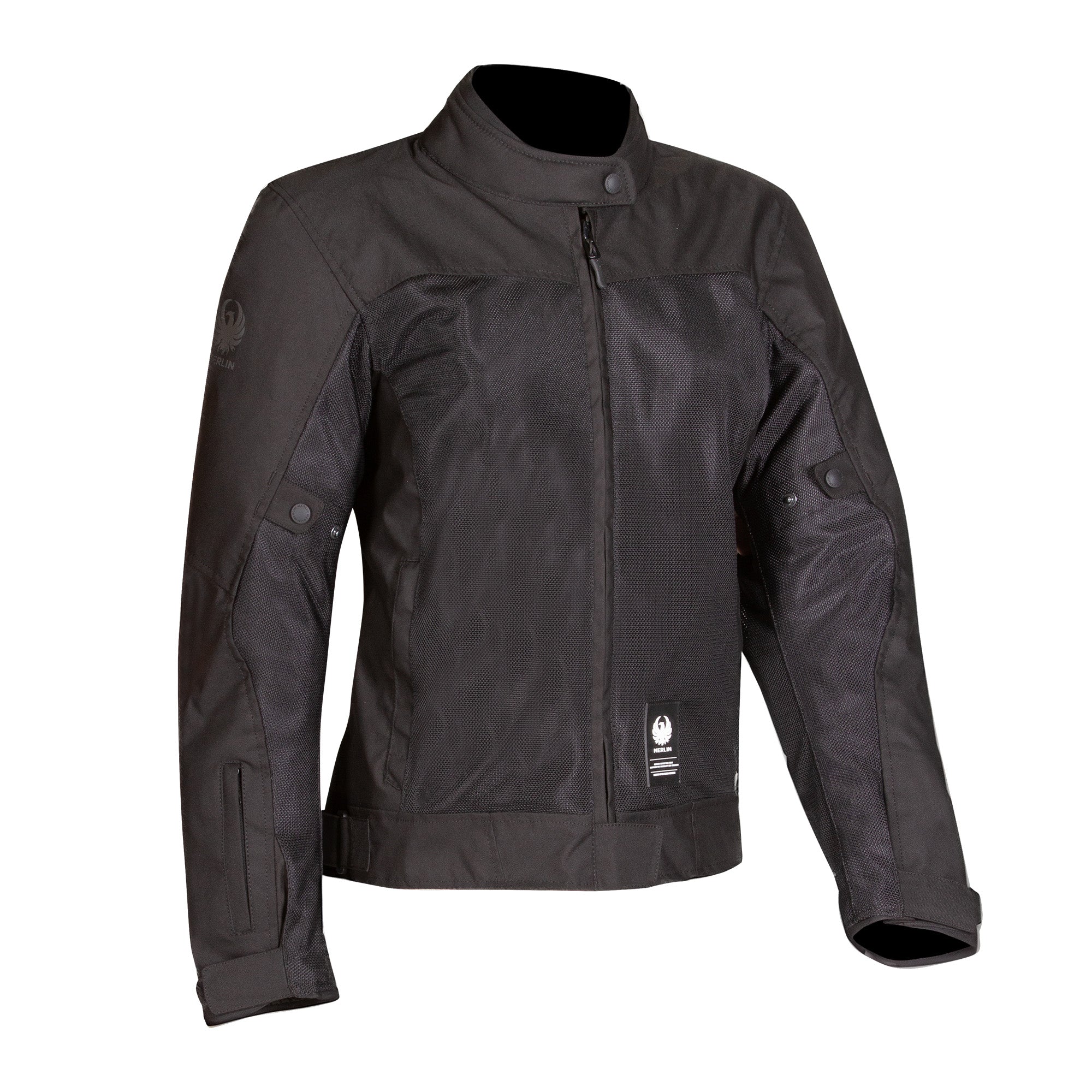 Merlin Prospect Air Mesh Ladies Jacket Black FREE UK Delivery, FREE 365 Day Returns | Moto Central