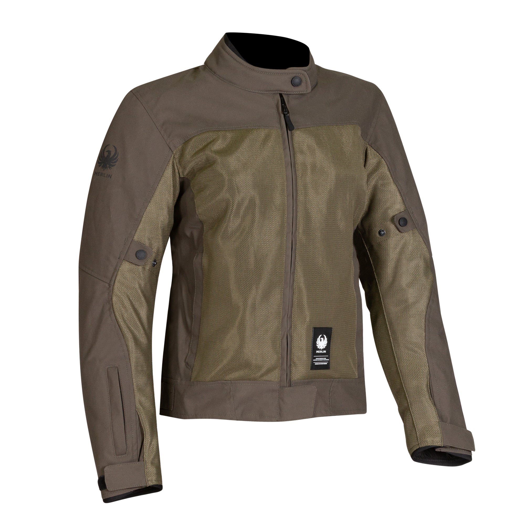 Merlin Prospect Air Mesh Ladies Jacket Olive FREE UK Delivery, FREE 365 Day Returns | Moto Central