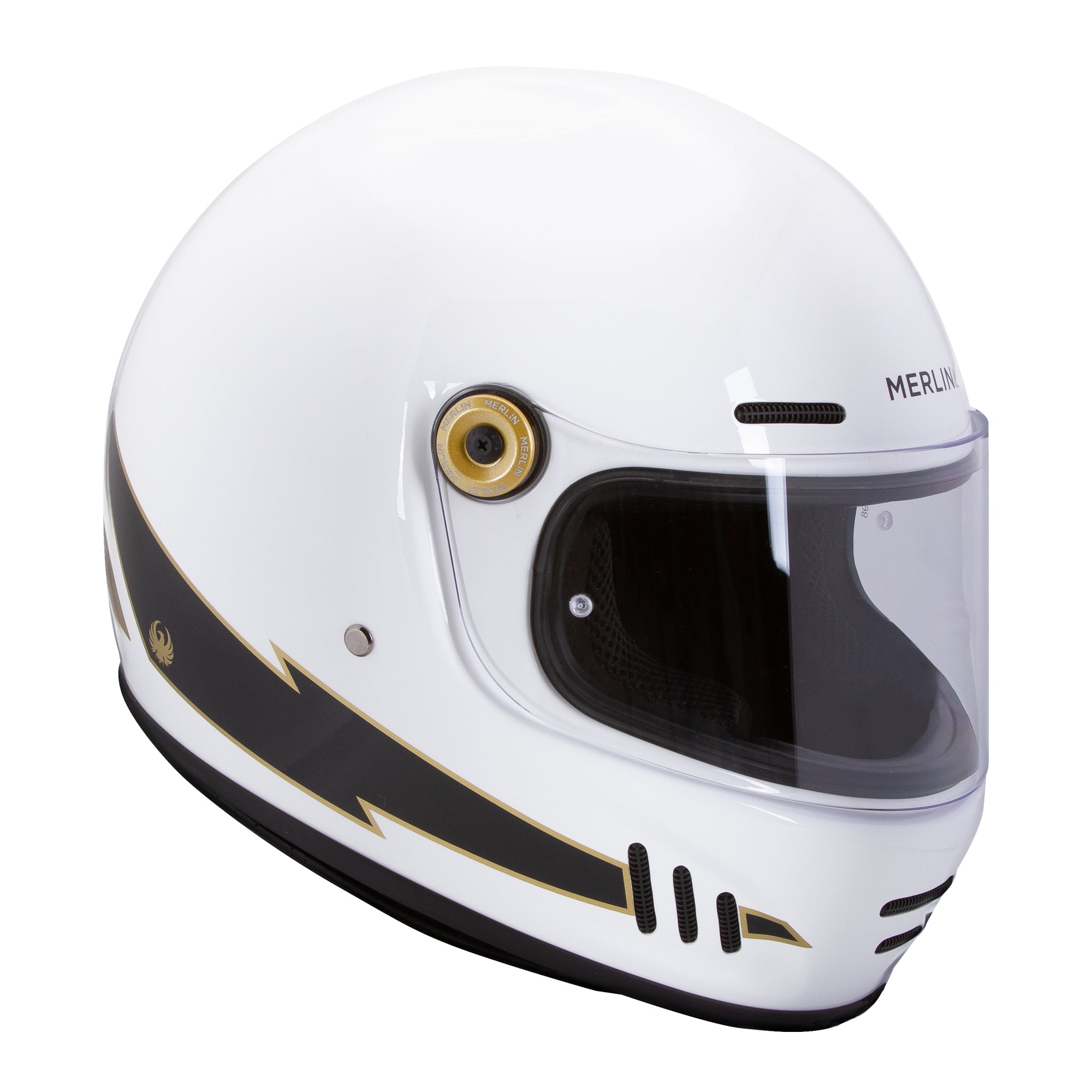 Merlin Revival Flash White FREE UK Delivery, FREE 365 Day Returns | Moto Central