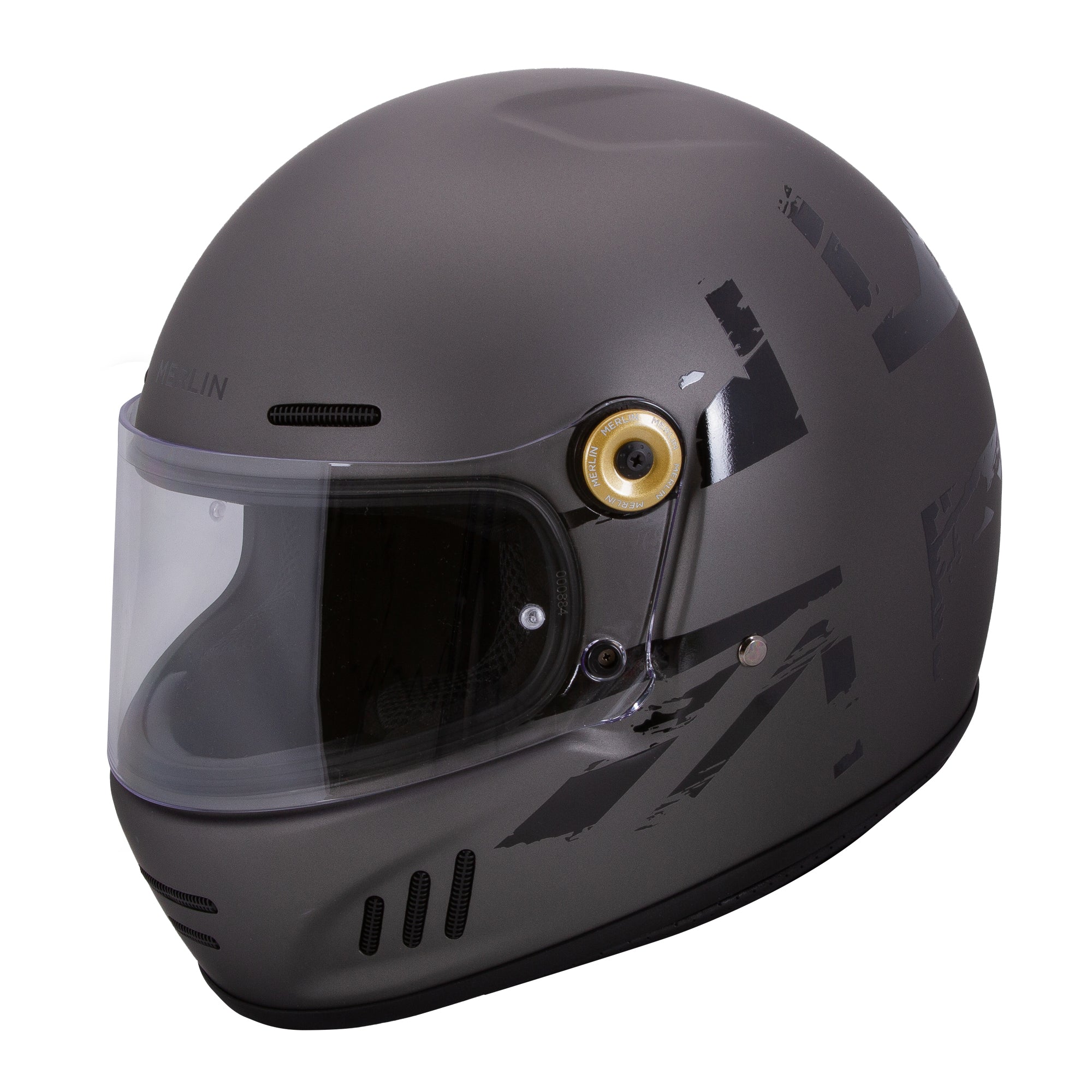 Merlin Revival Union Grey FREE UK Delivery, FREE 365 Day Returns | Moto Central