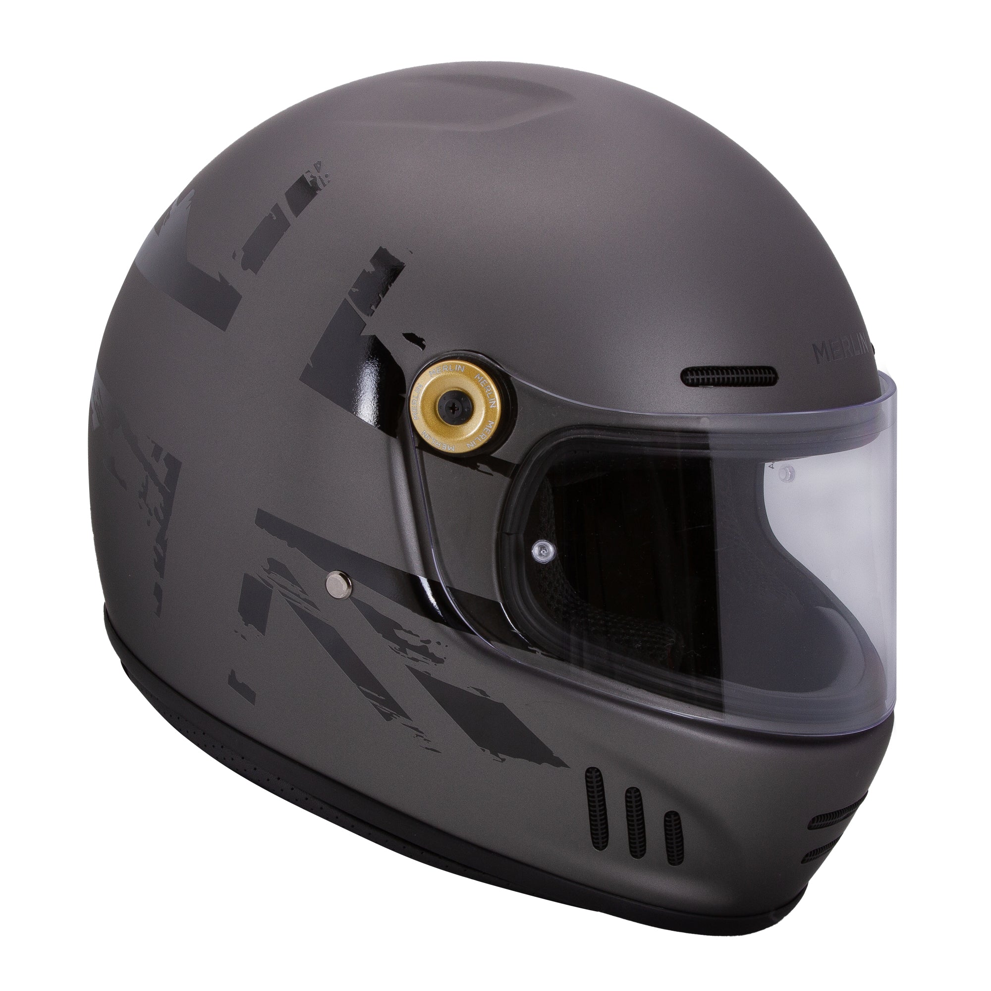 Merlin Revival Union Grey FREE UK Delivery, FREE 365 Day Returns | Moto Central