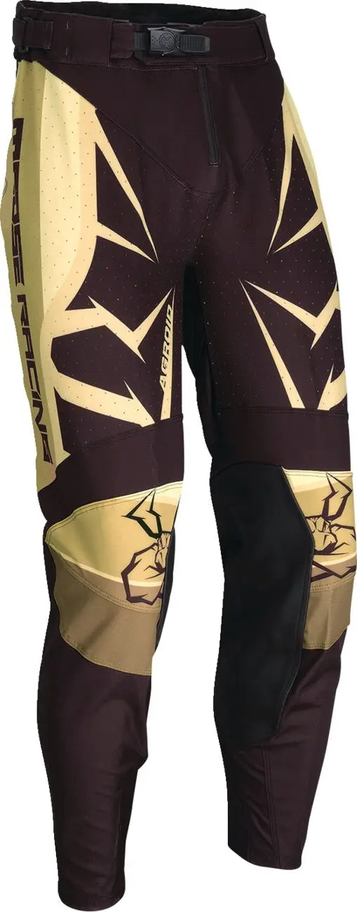 Moose Racing Agroid Trouser Brown / Black - FREE UK Shipping, FREE 365 Day Returns | Moto Central
