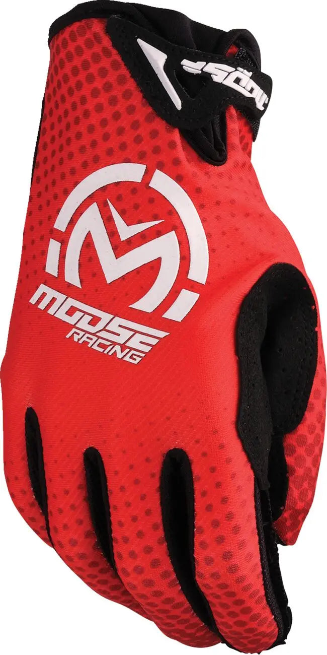 Moose Racing SX1 Gloves Red - FREE UK Shipping, FREE 365 Day Returns | Moto Central