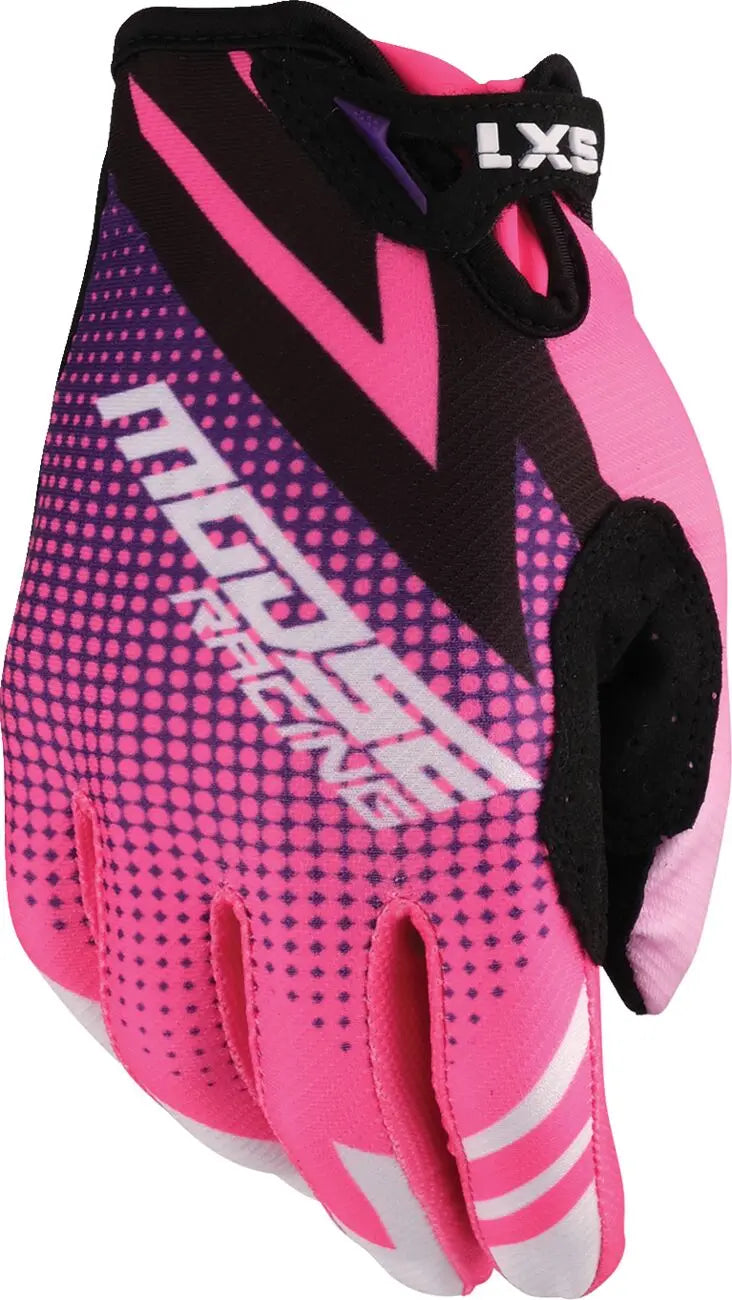 Moose Racing SX1 Youth Gloves Pink / Purple - FREE UK Shipping, FREE 365 Day Returns | Moto Central
