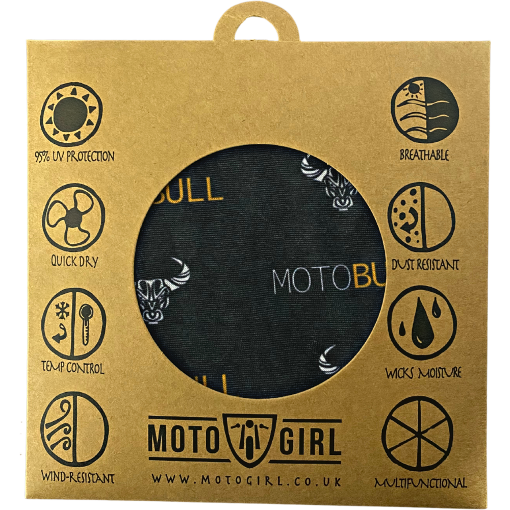 MotoBull Bandana Black