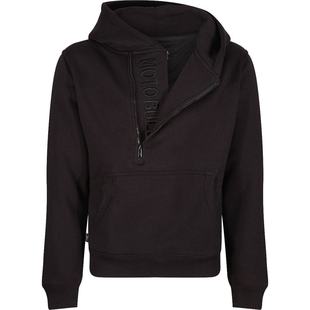 MotoBull Helmet Hoodie Black