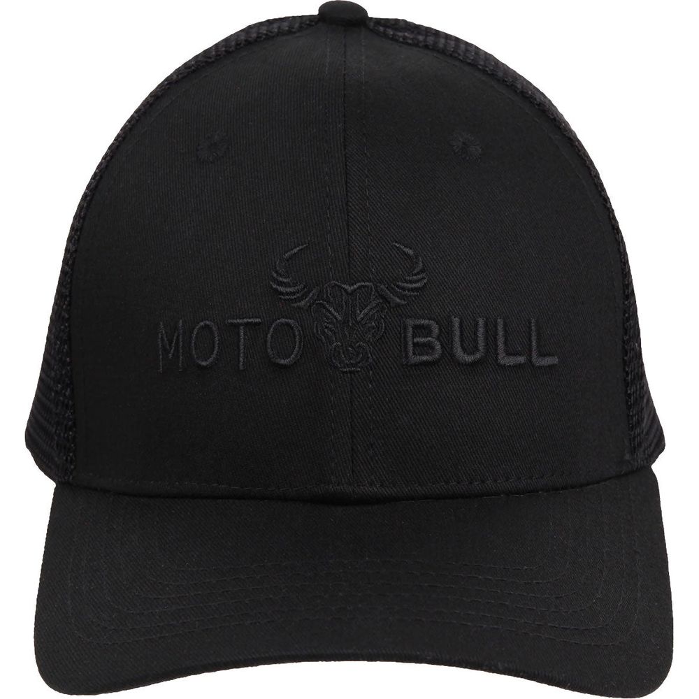 MotoBull Logo Mesh Cap Black