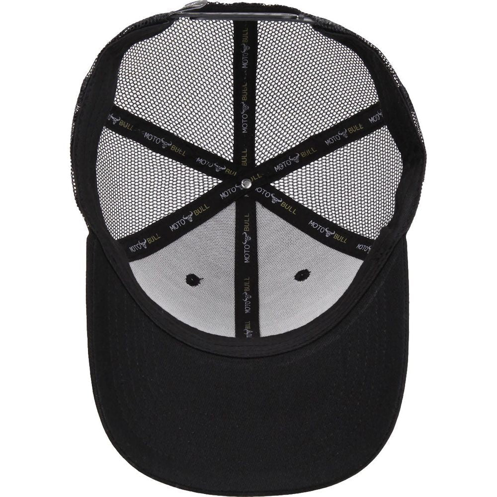 MotoBull Logo Mesh Cap Black